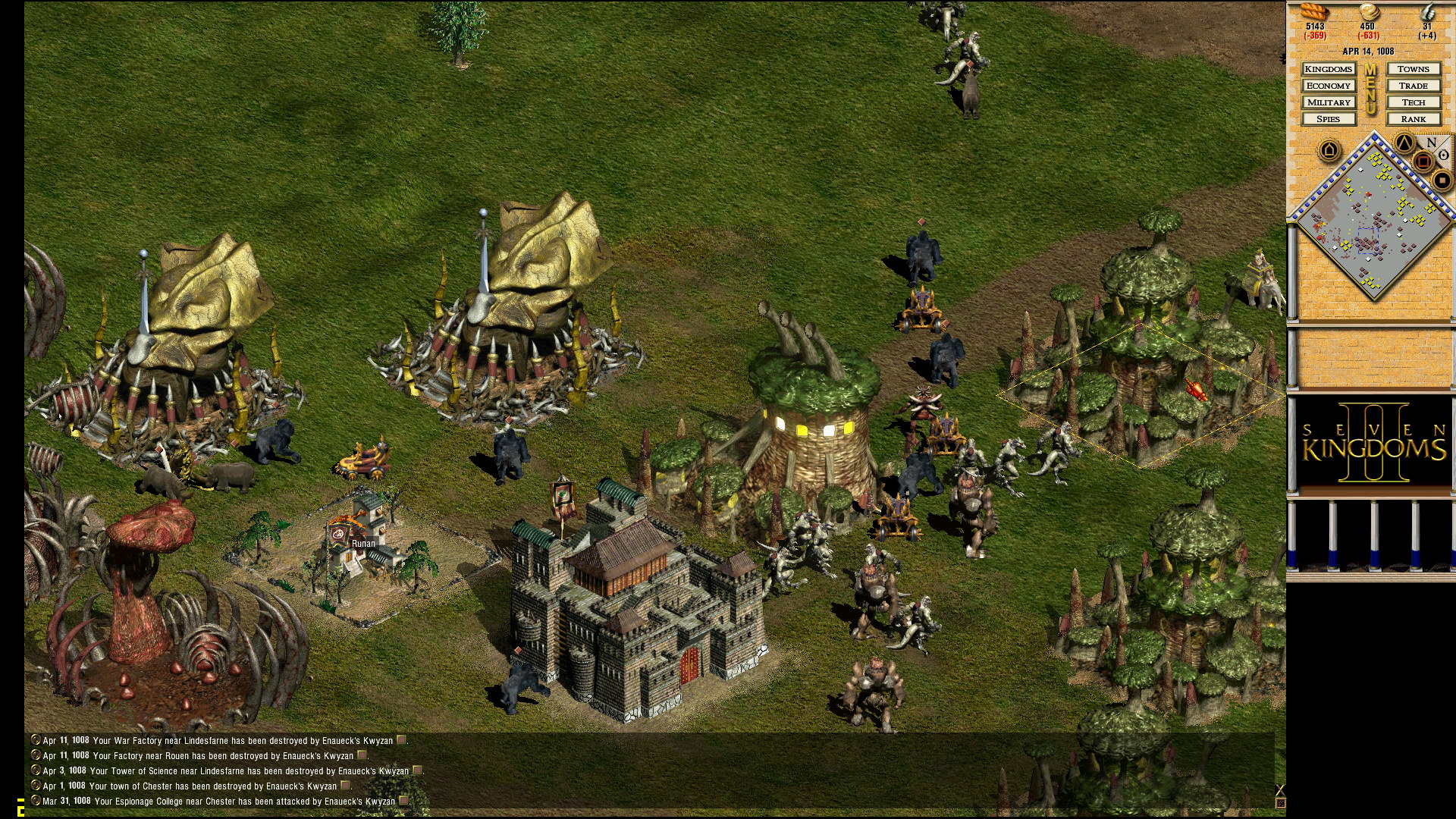 Скриншот: Seven Kingdoms 2 HD
