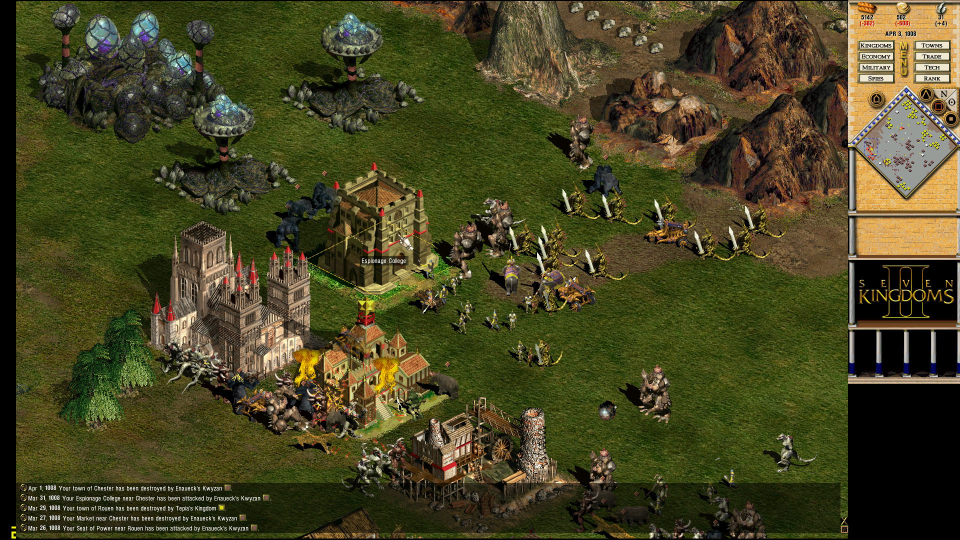 Скриншот: Seven Kingdoms 2 HD