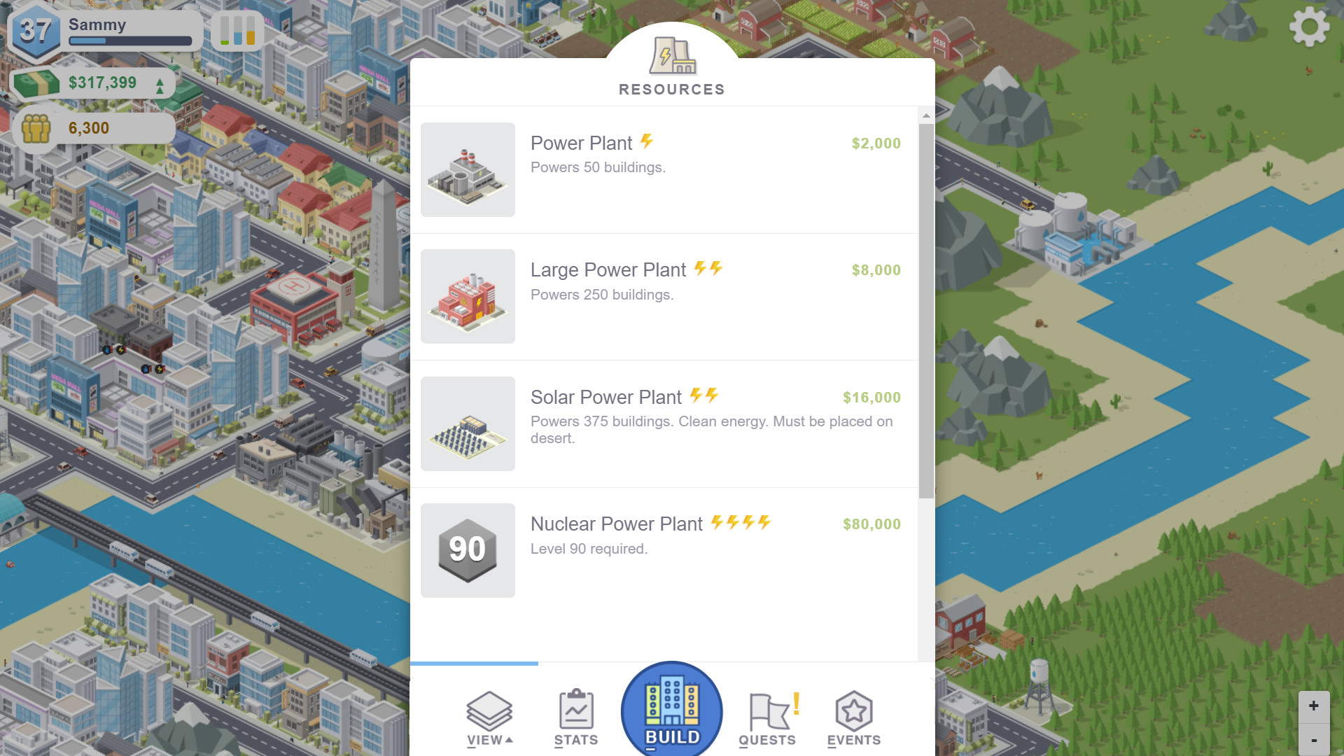 Скриншот: Pocket City