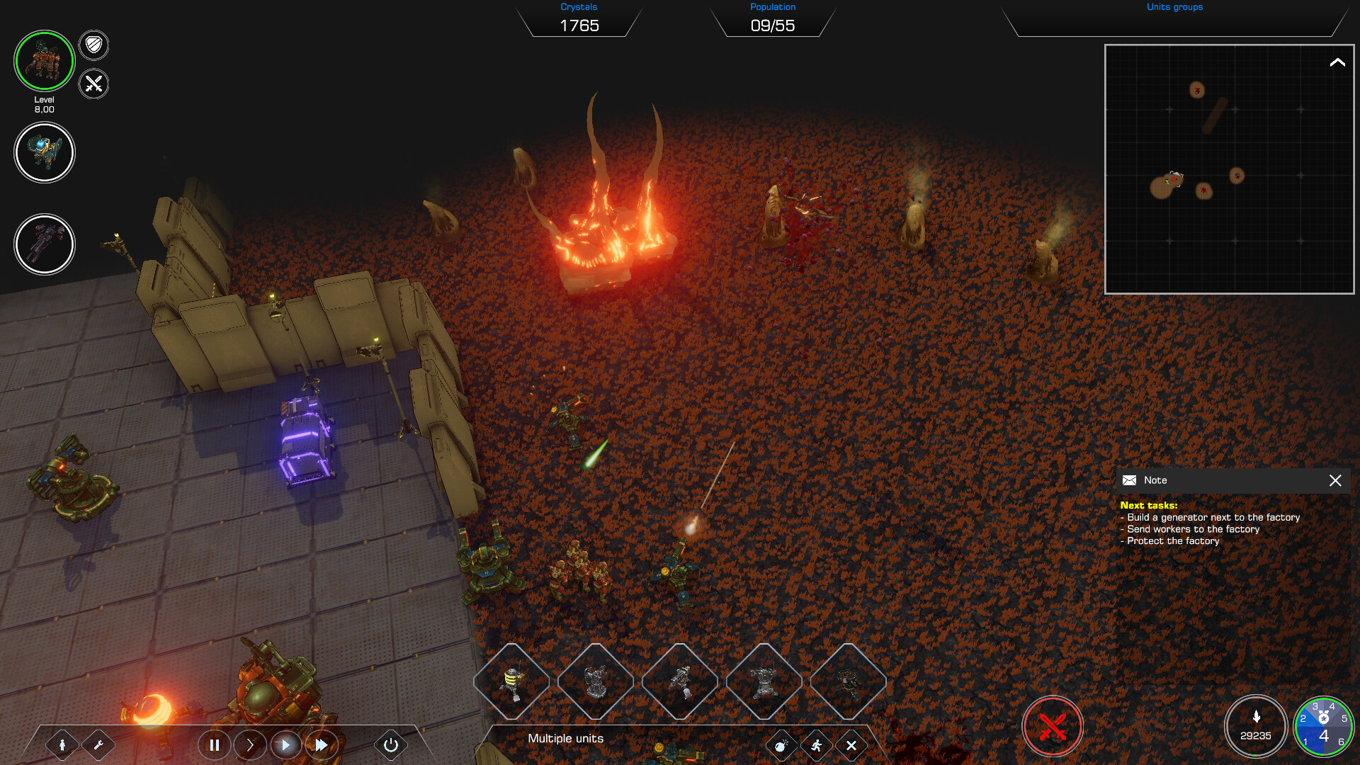 Скриншот: Grimstar: Crystals are the New Oil!