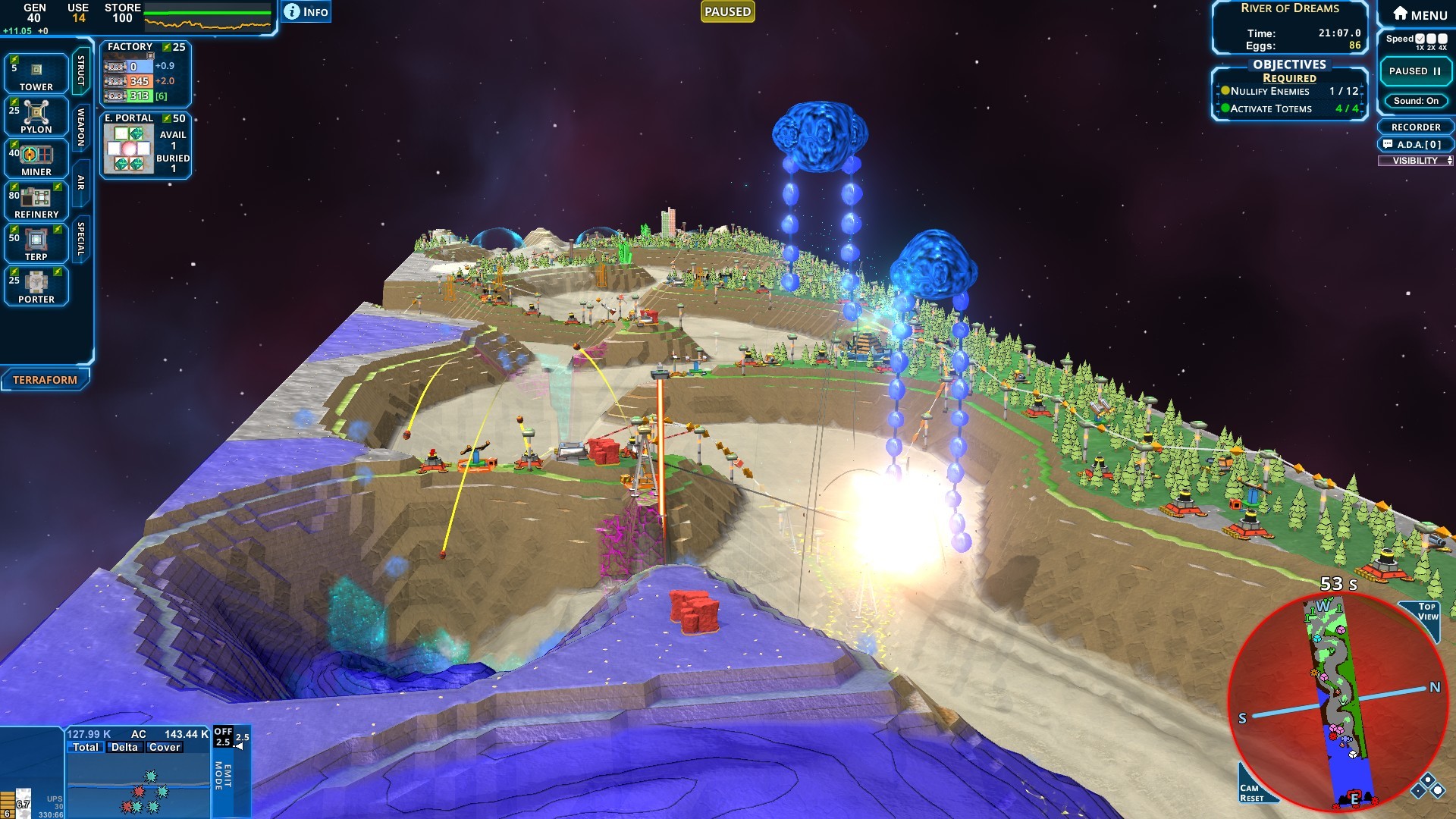 Скриншот: Creeper World 4