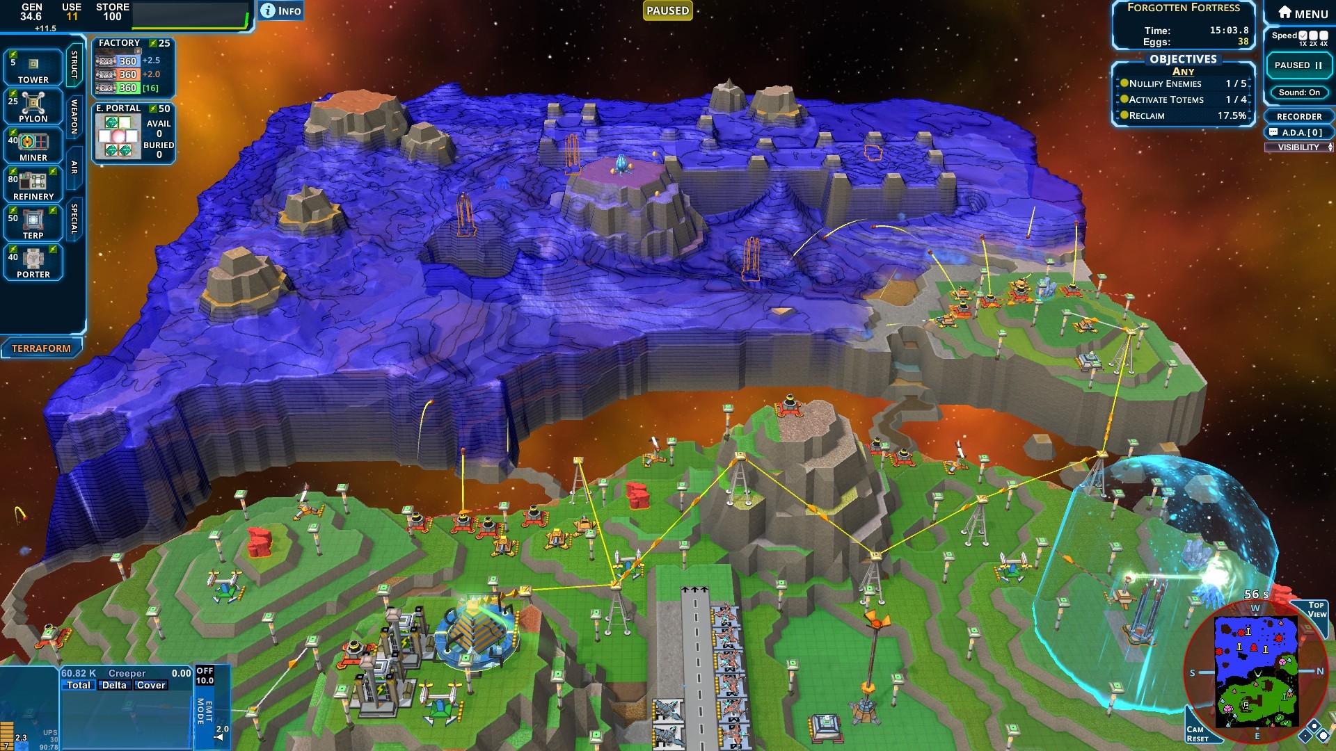 Скриншот: Creeper World 4
