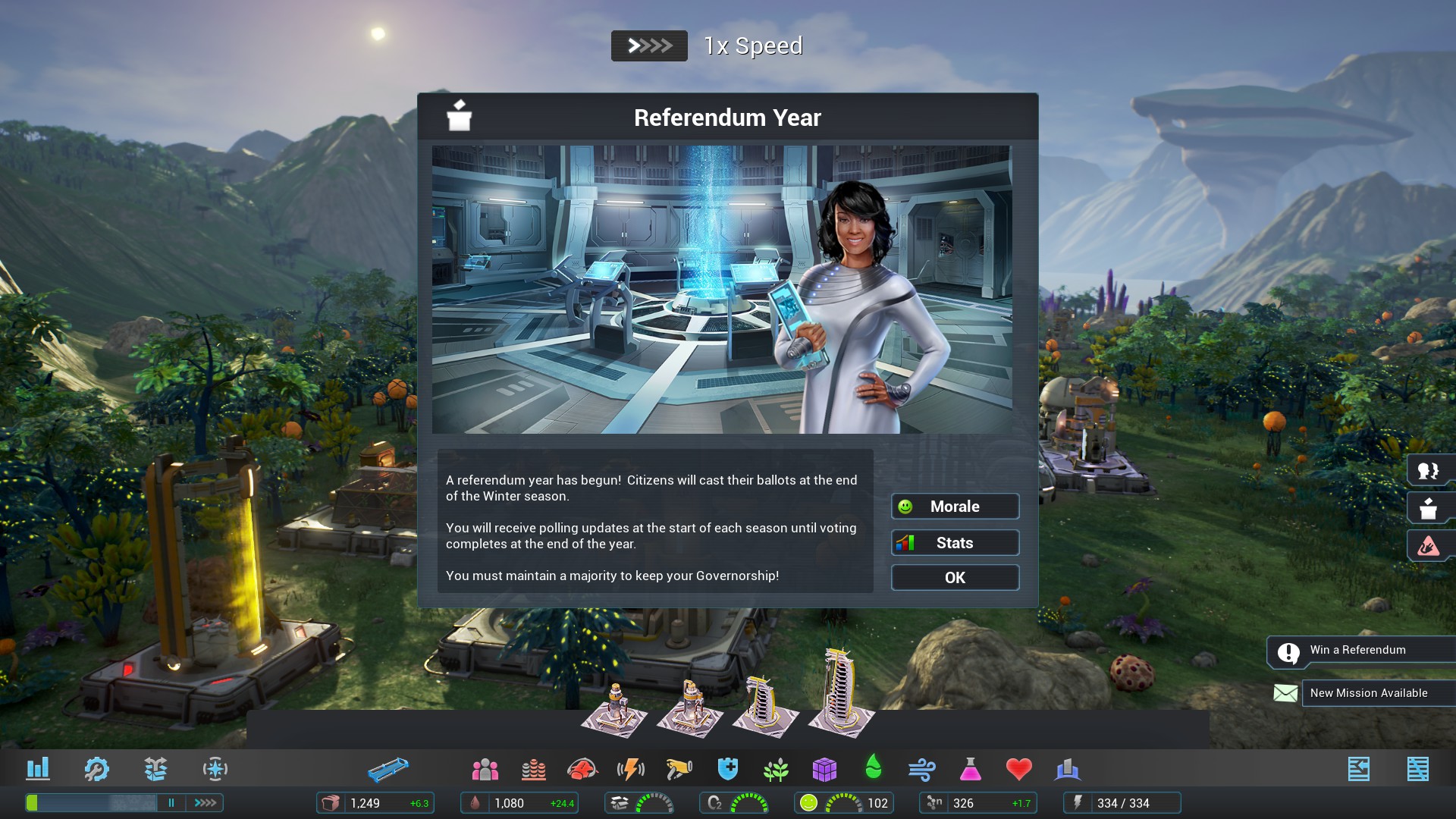 Скриншот: Aven Colony
