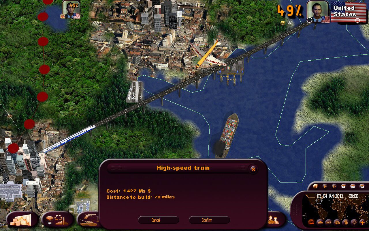 Скриншот: Masters of the World - Geopolitical Simulator 3