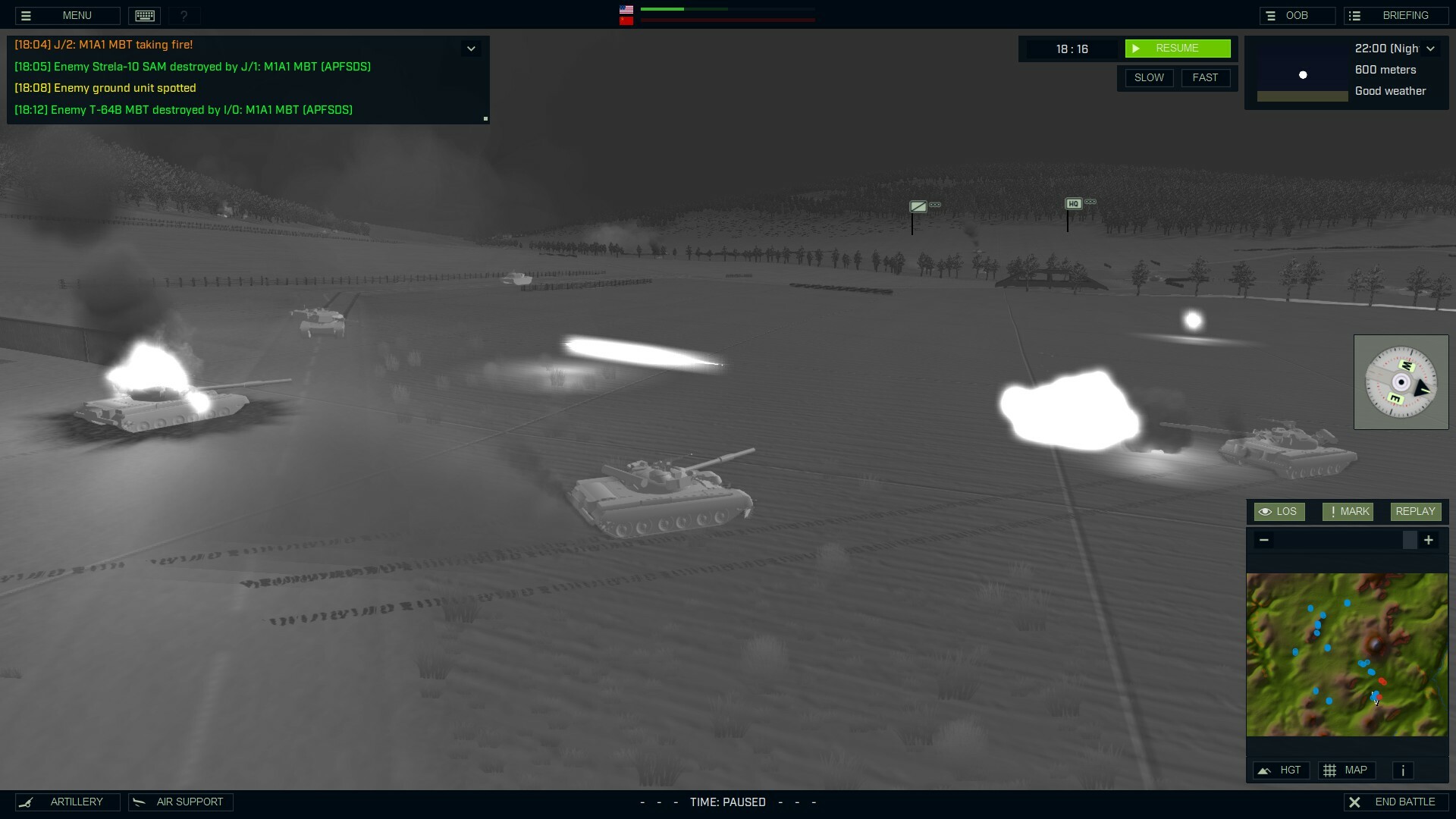 Скриншот: Armored Brigade II
