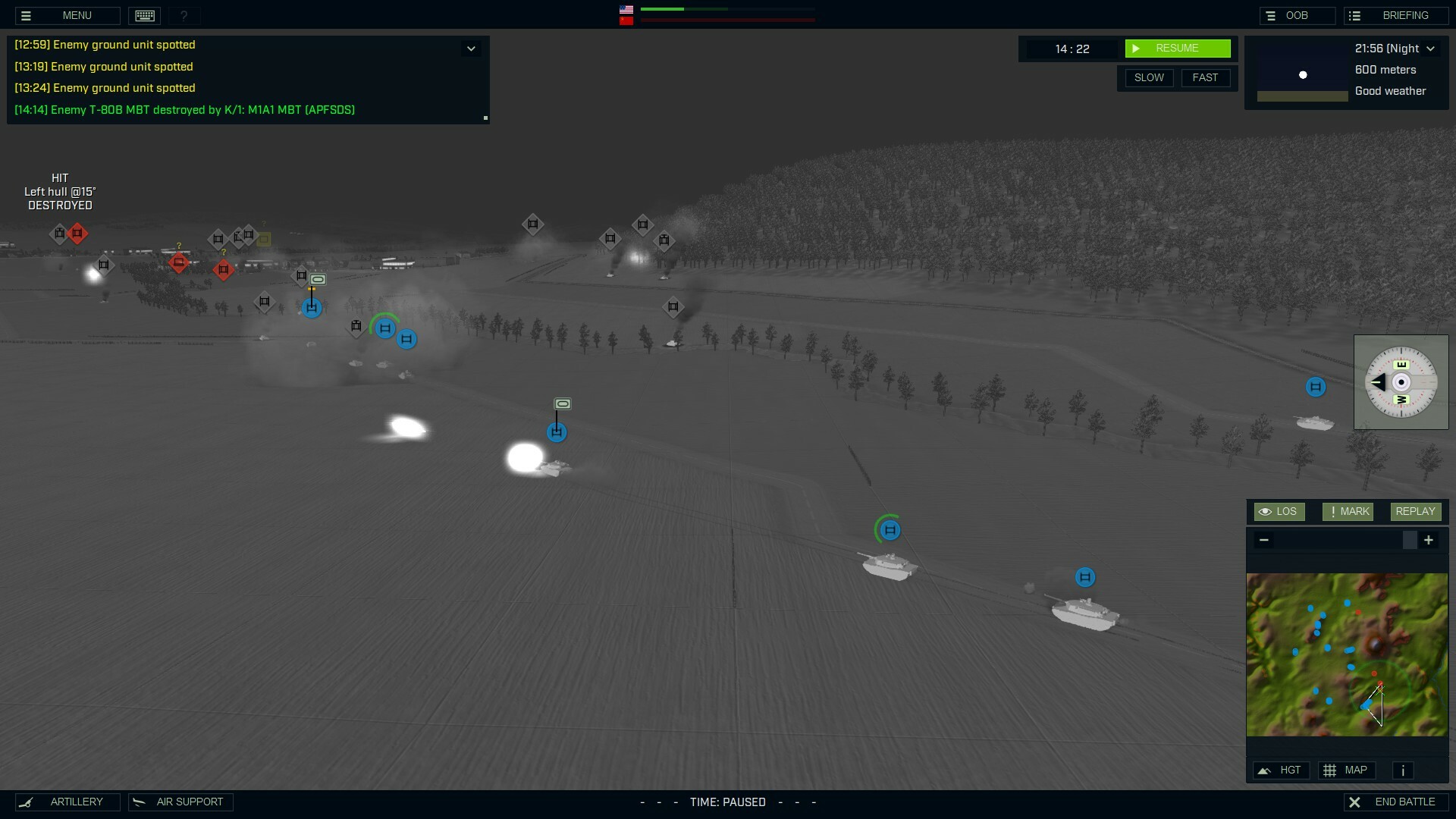 Скриншот: Armored Brigade II