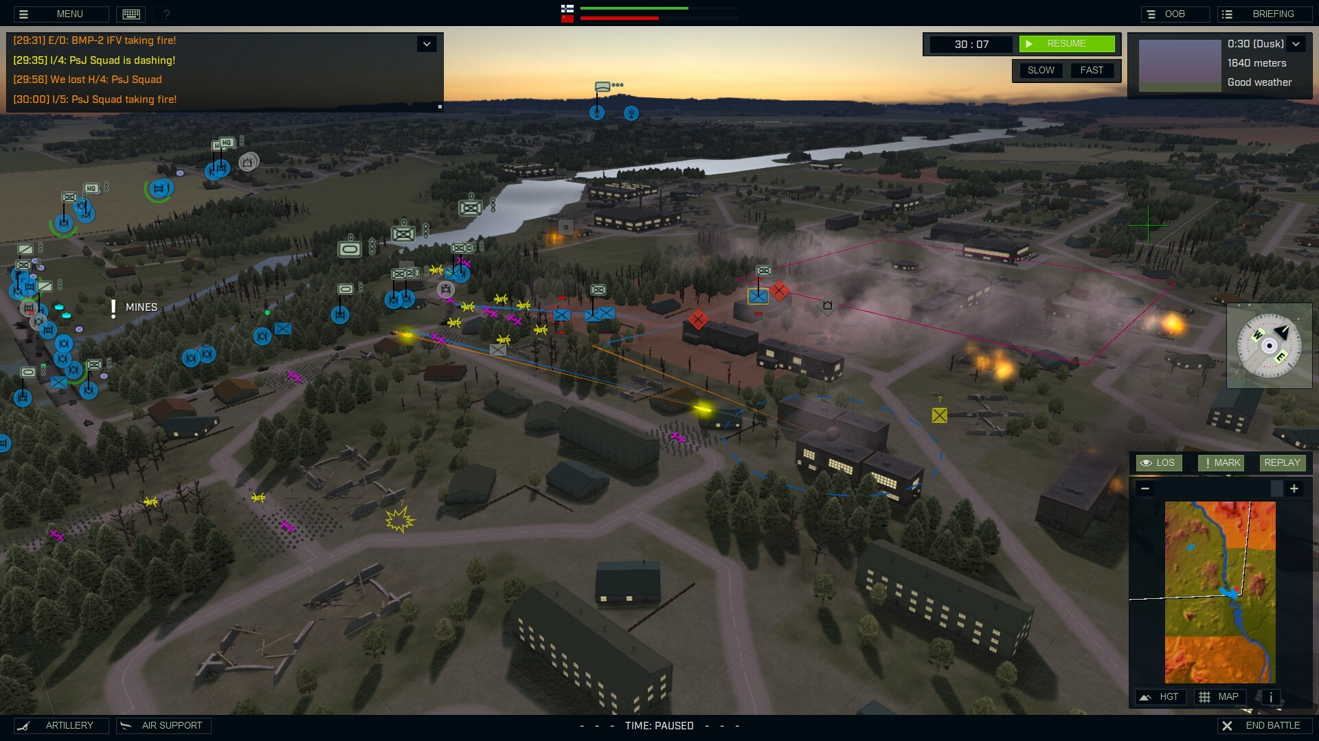 Скриншот: Armored Brigade II