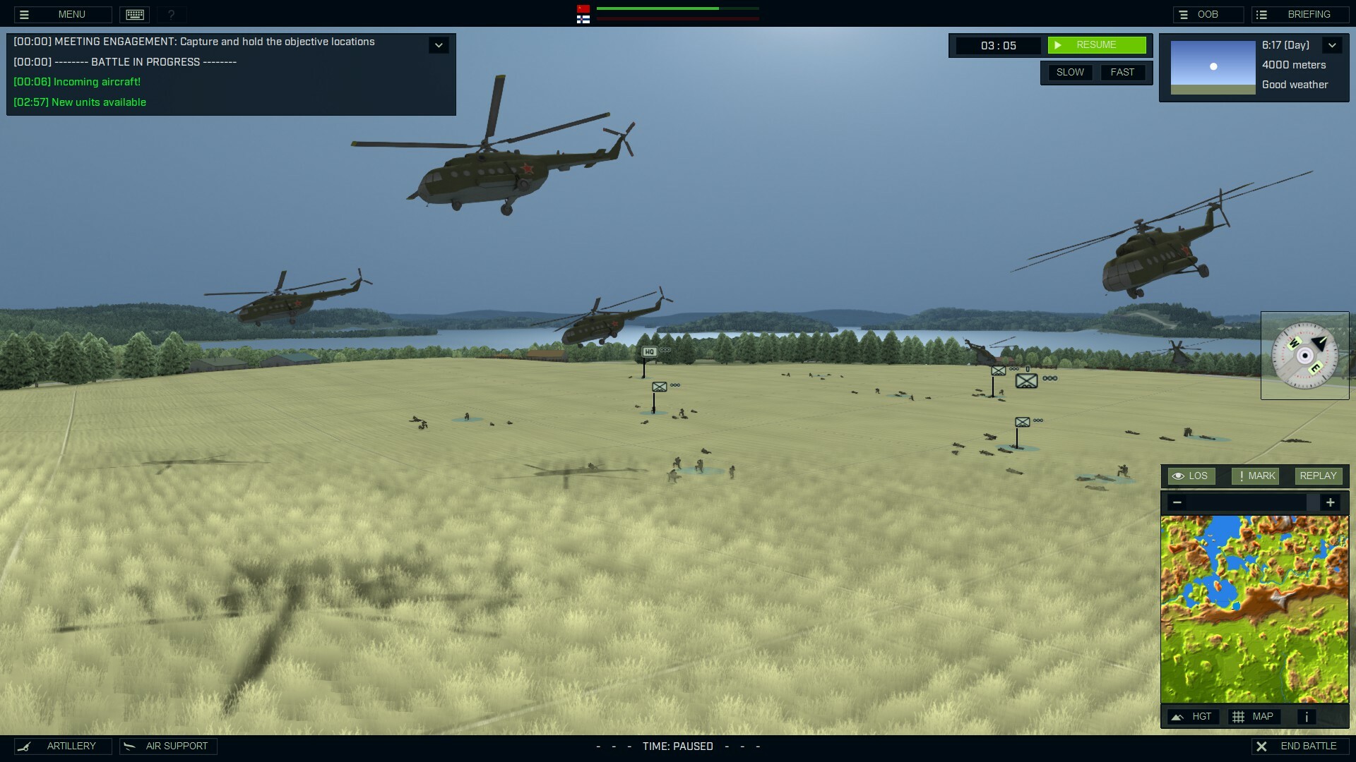 Скриншот: Armored Brigade II