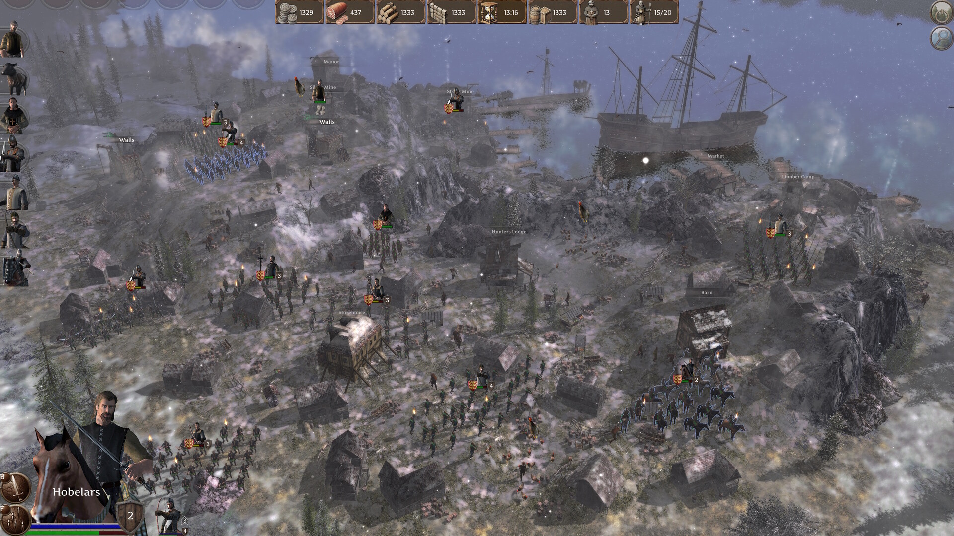 Скриншот:  Knights of the Crusades