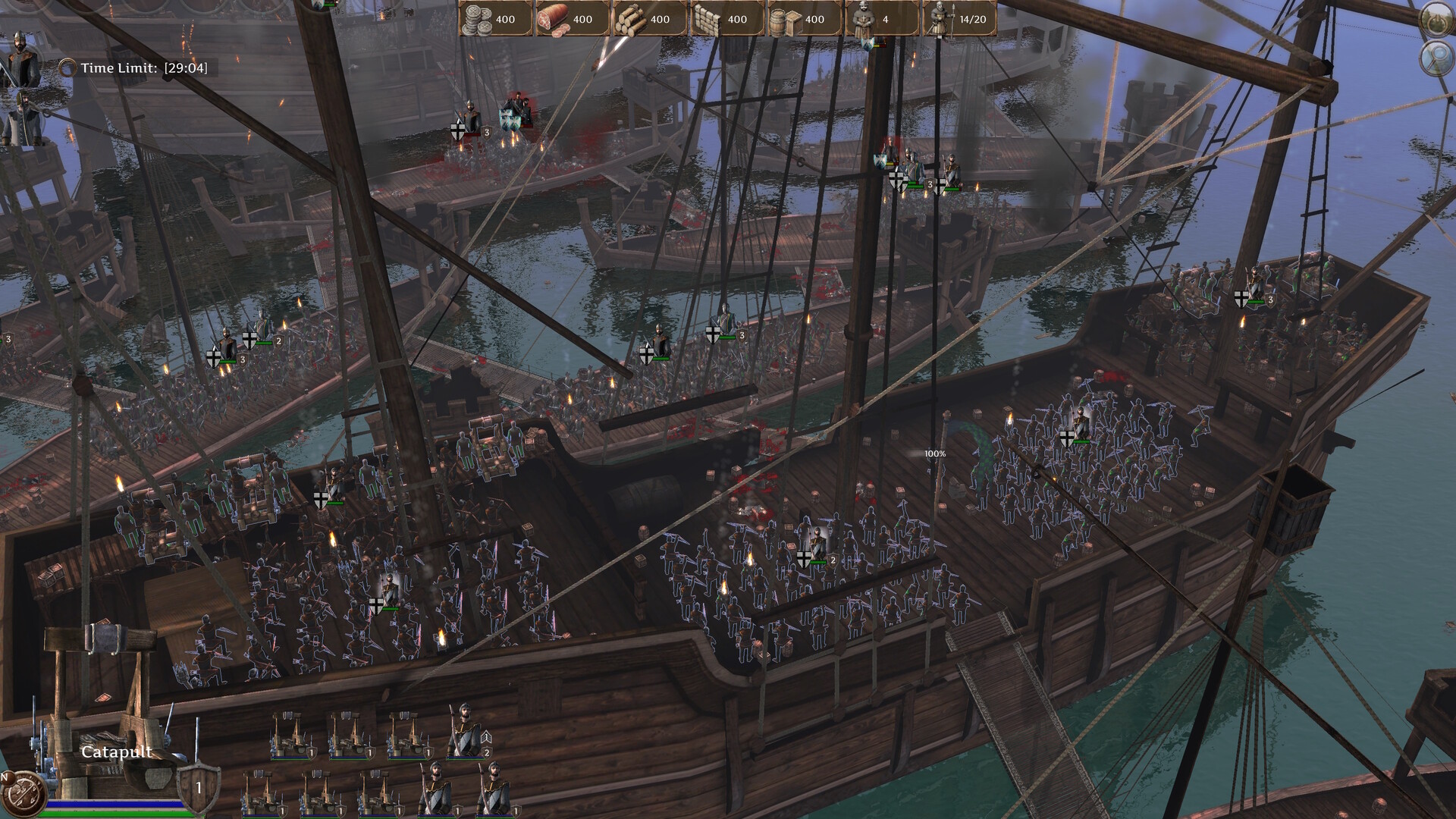 Скриншот:  Knights of the Crusades