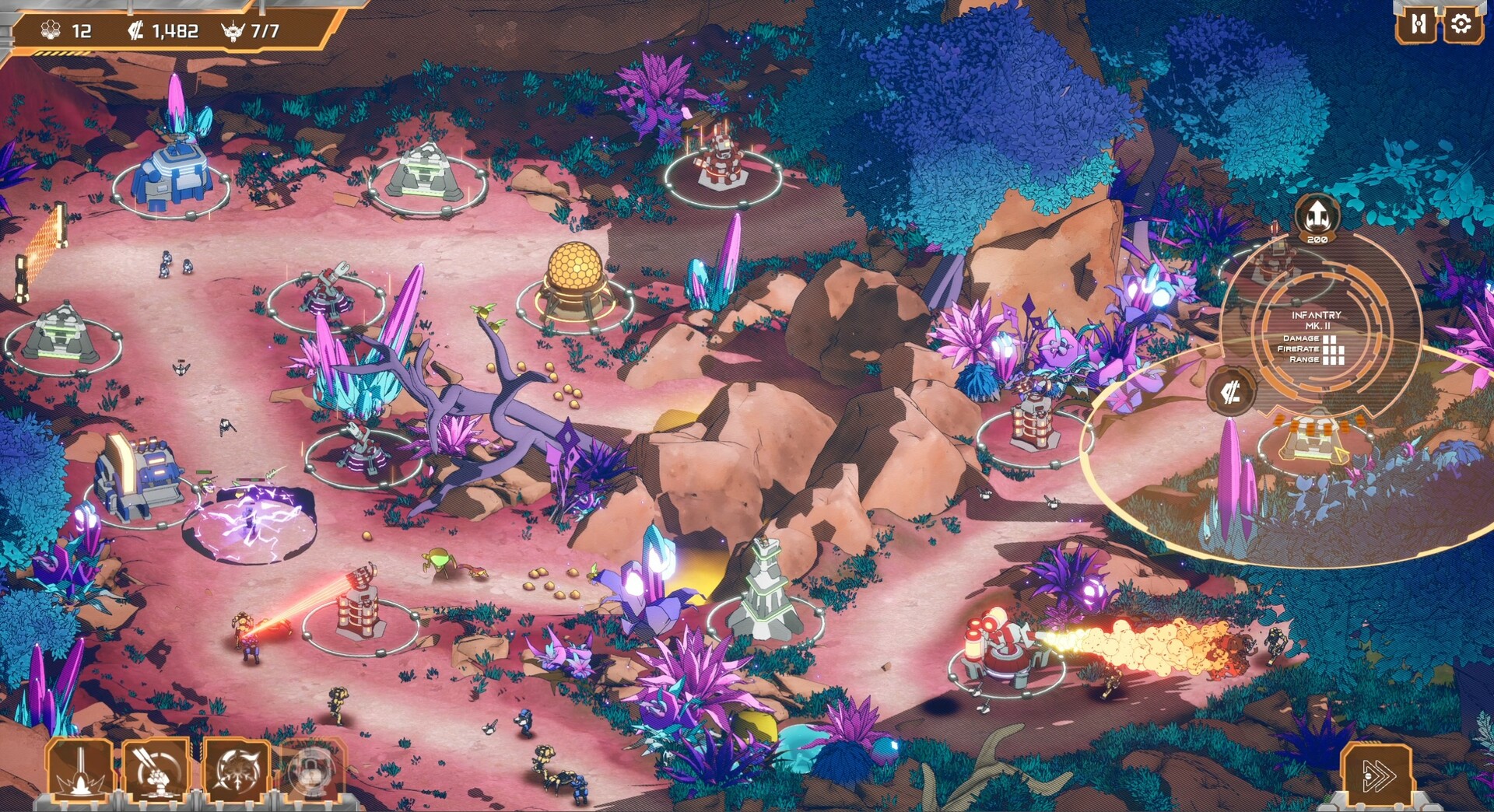 Скриншот: XENOBREAKERS: Classic Tower Defense