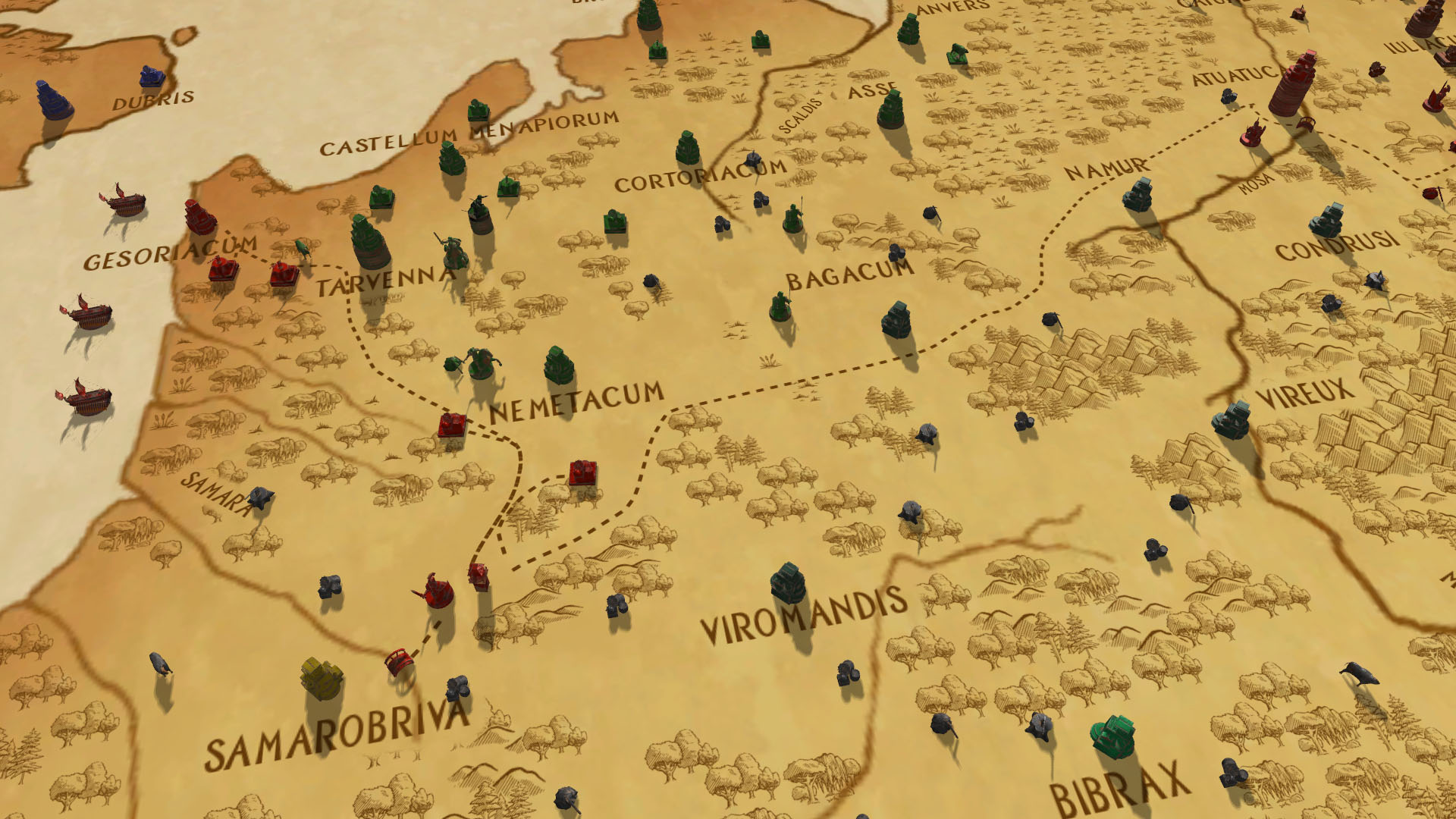 Скриншот: Hegemony Rome: The Rise of Caesar