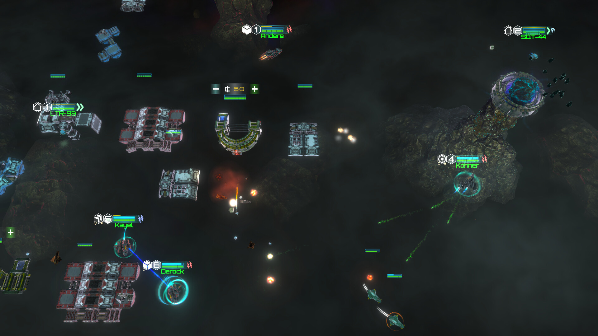 Скриншот: Stellar outpost commander