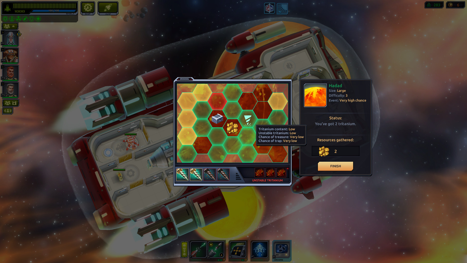 Скриншот: Space Rogue