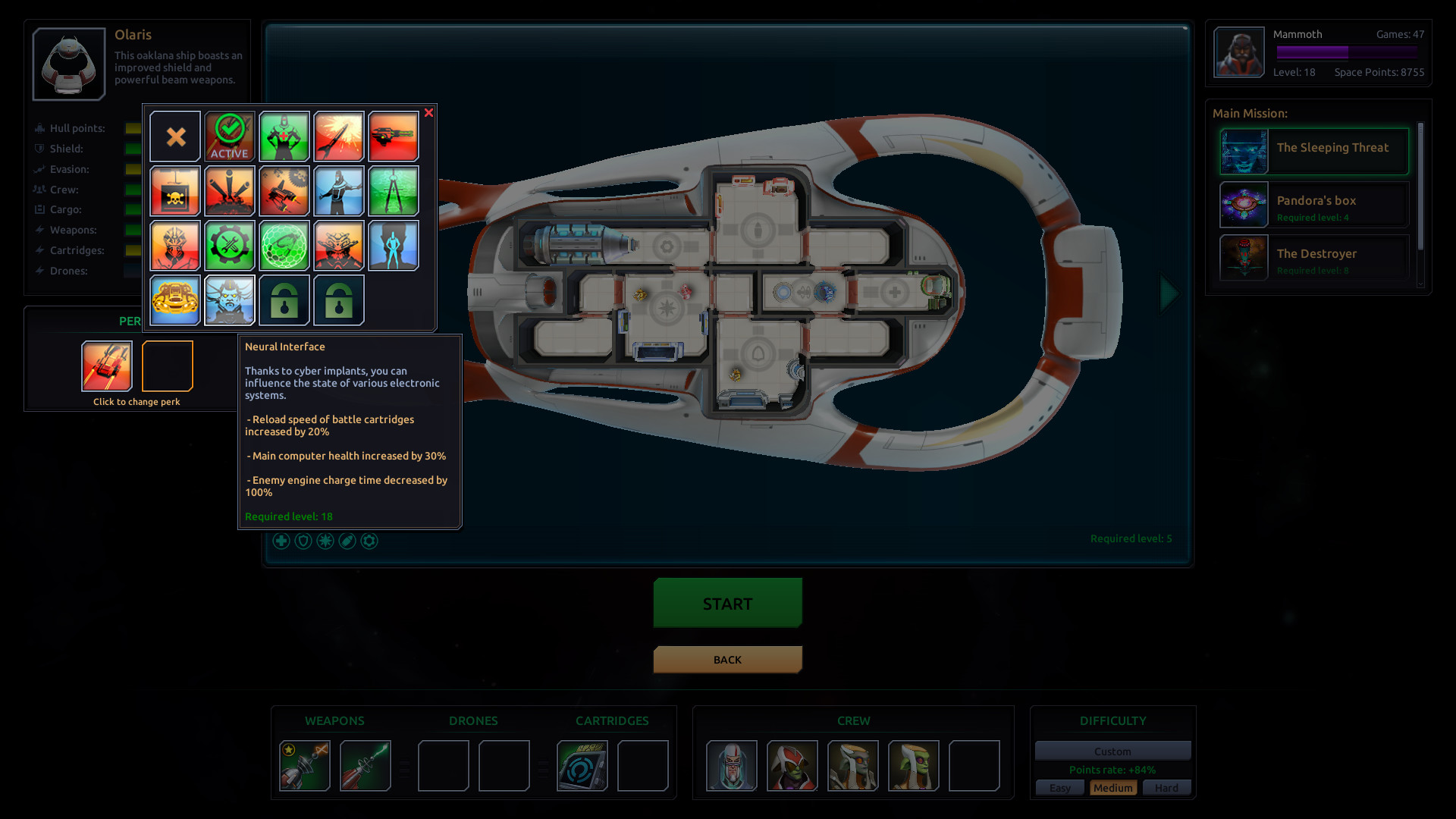 Скриншот: Space Rogue