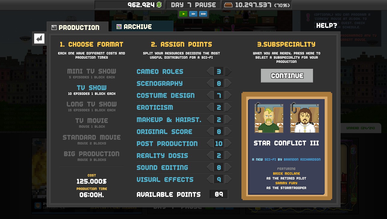 Скриншот: Empire TV Tycoon