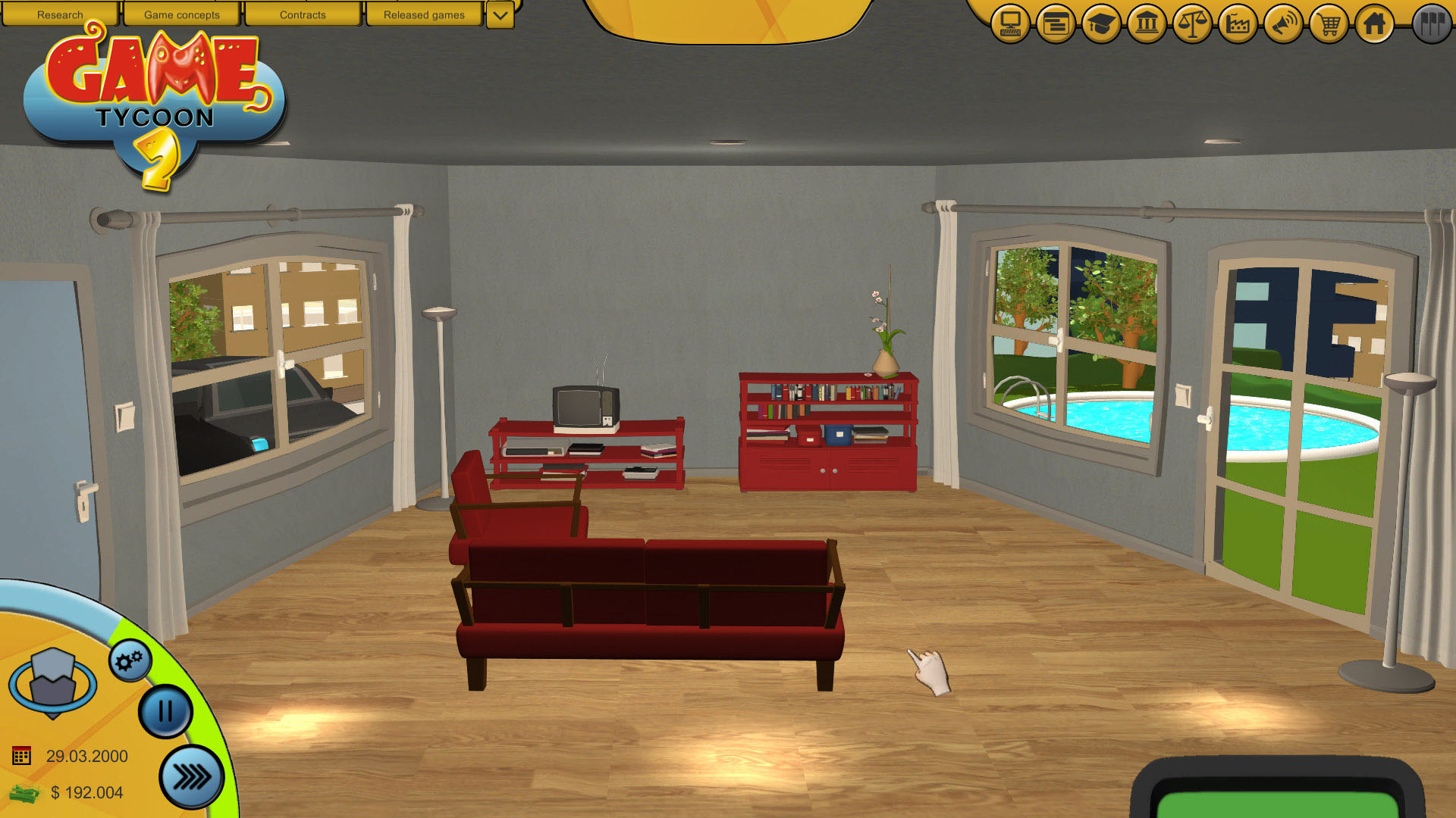 Скриншот: Game Tycoon 2