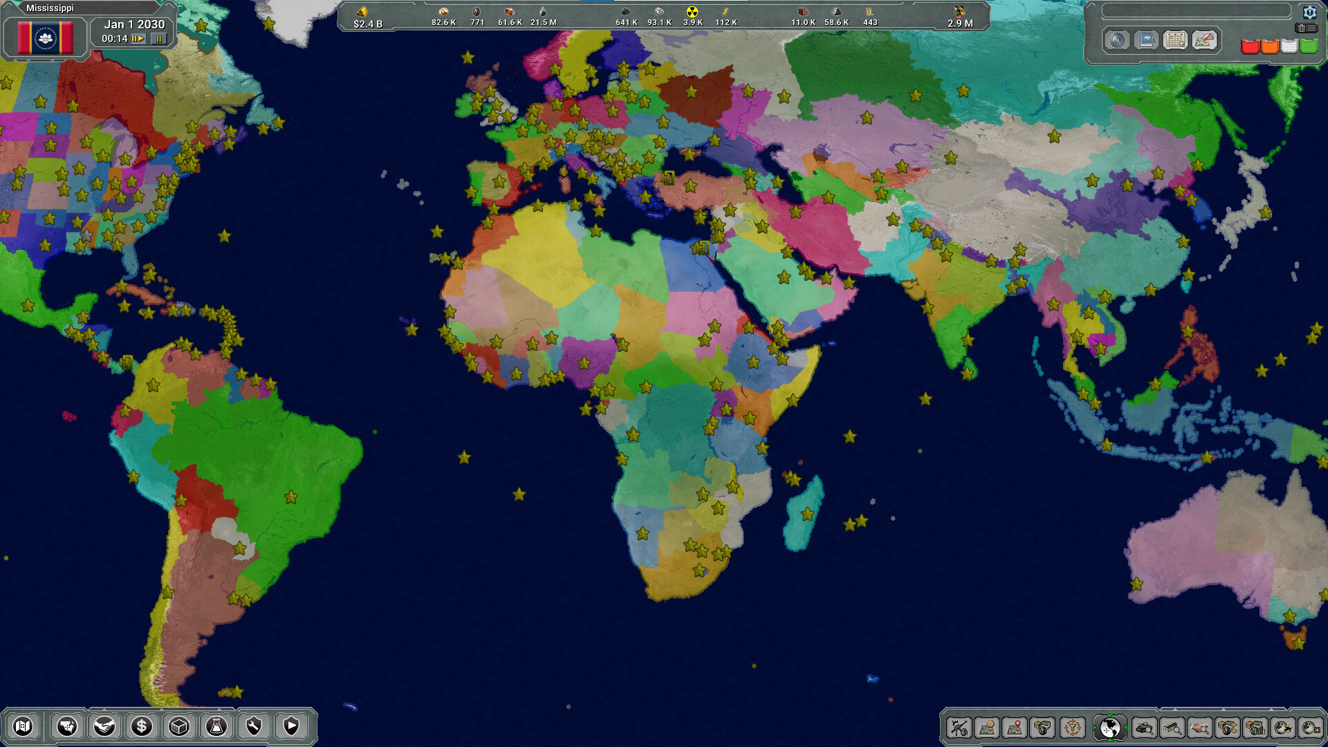 Скриншот: Supreme Ruler 2030