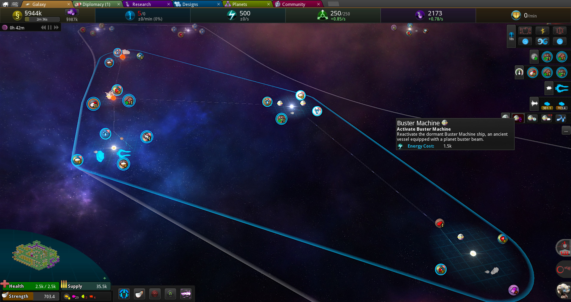 Скриншот: Star Ruler 2