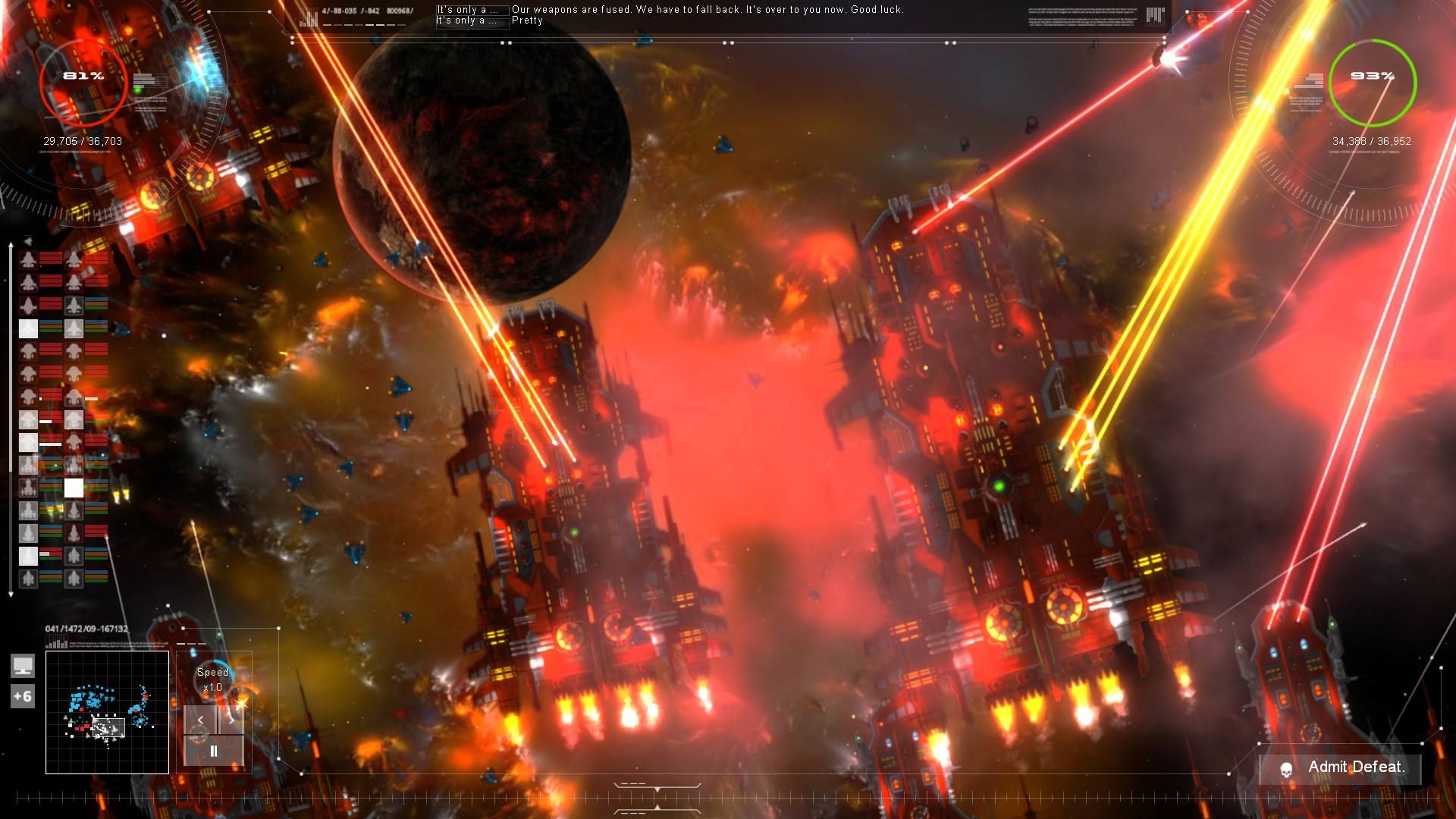 Скриншот: Gratuitous Space Battles 2