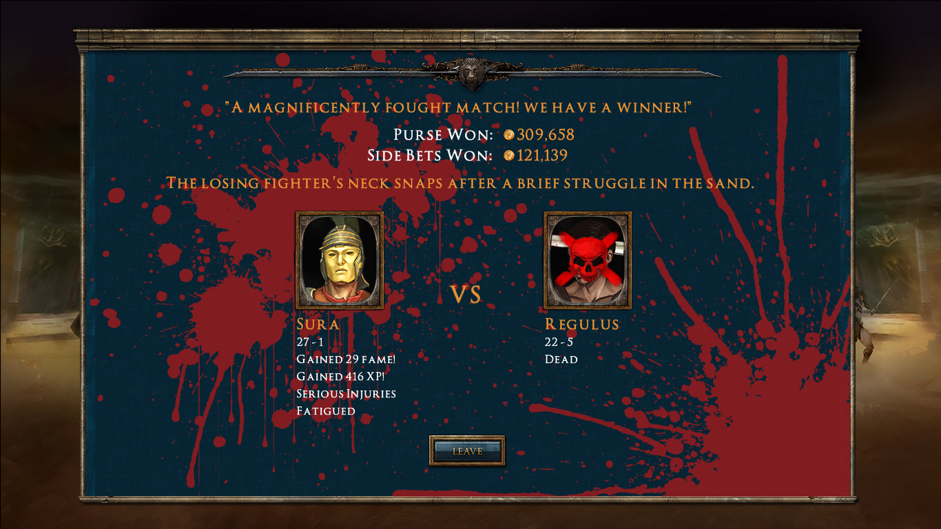Скриншот: Age of Gladiators