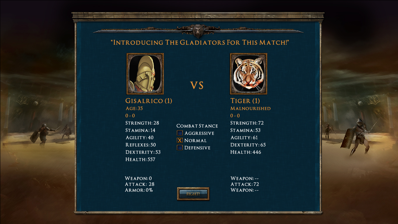 Скриншот: Age of Gladiators