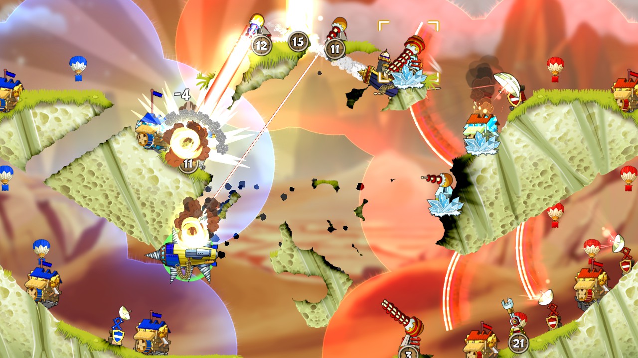 Скриншот: Cannon Brawl
