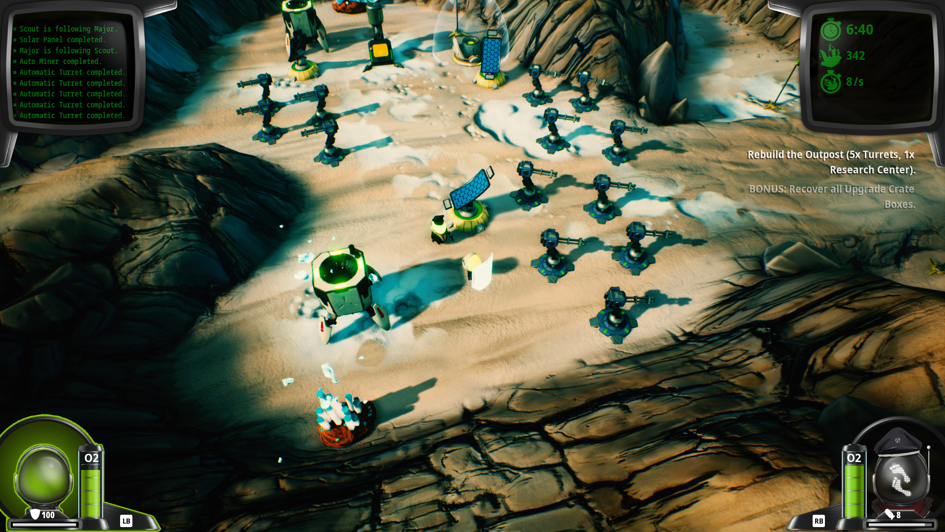 Скриншот: Mars or Die!