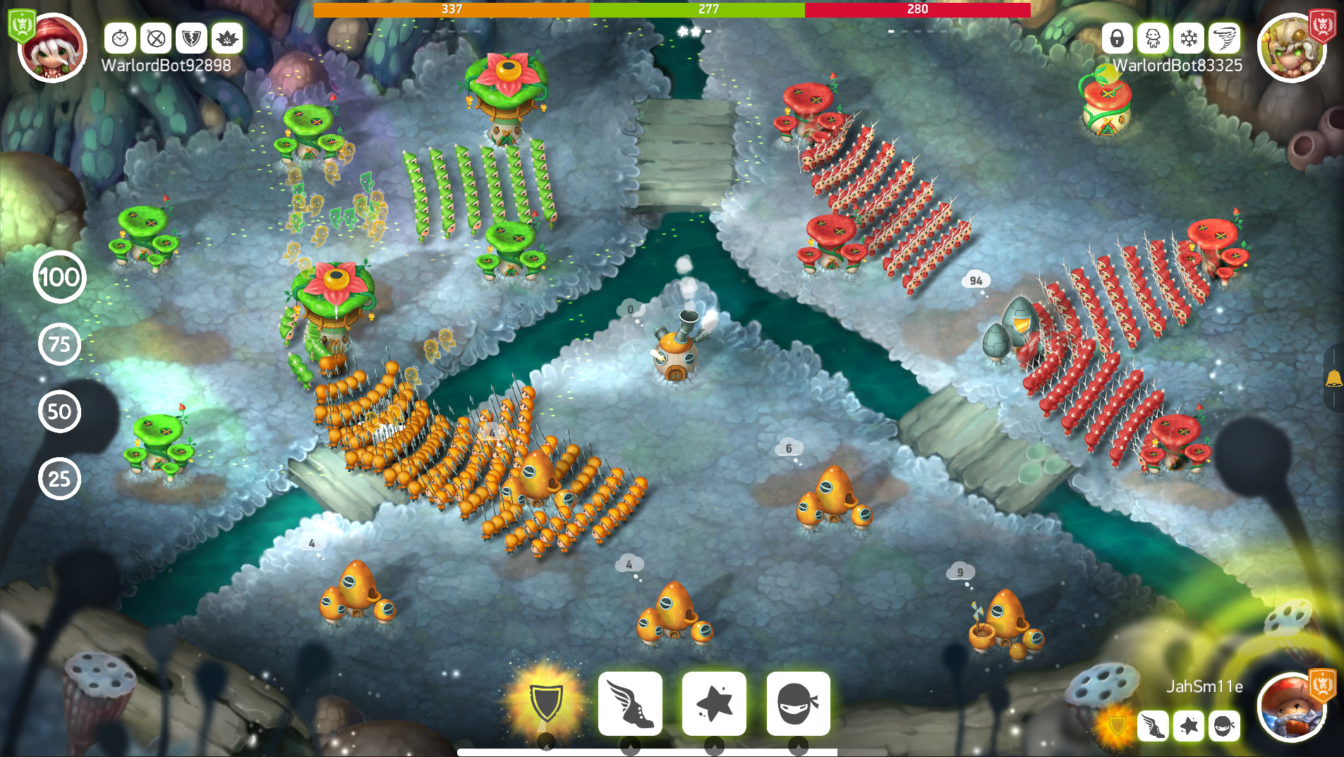 Скриншот: Mushroom Wars 2