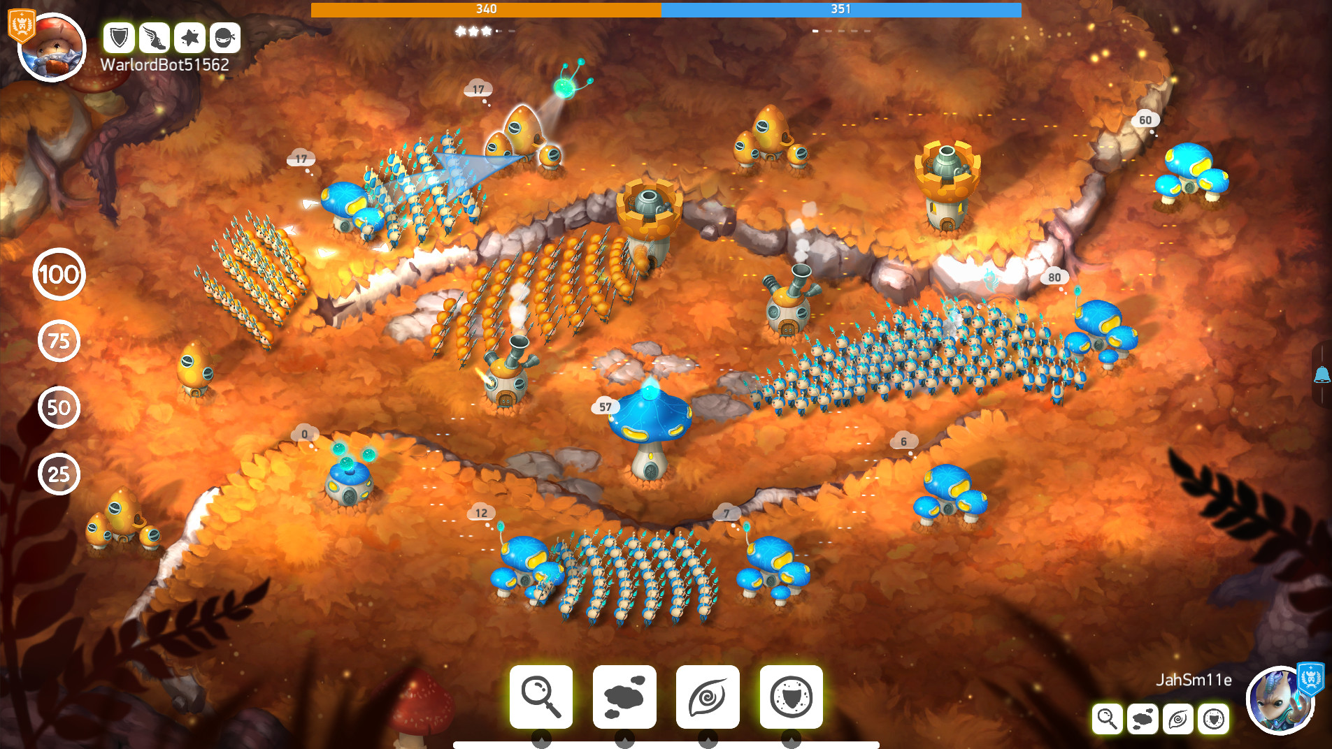 Скриншот: Mushroom Wars 2