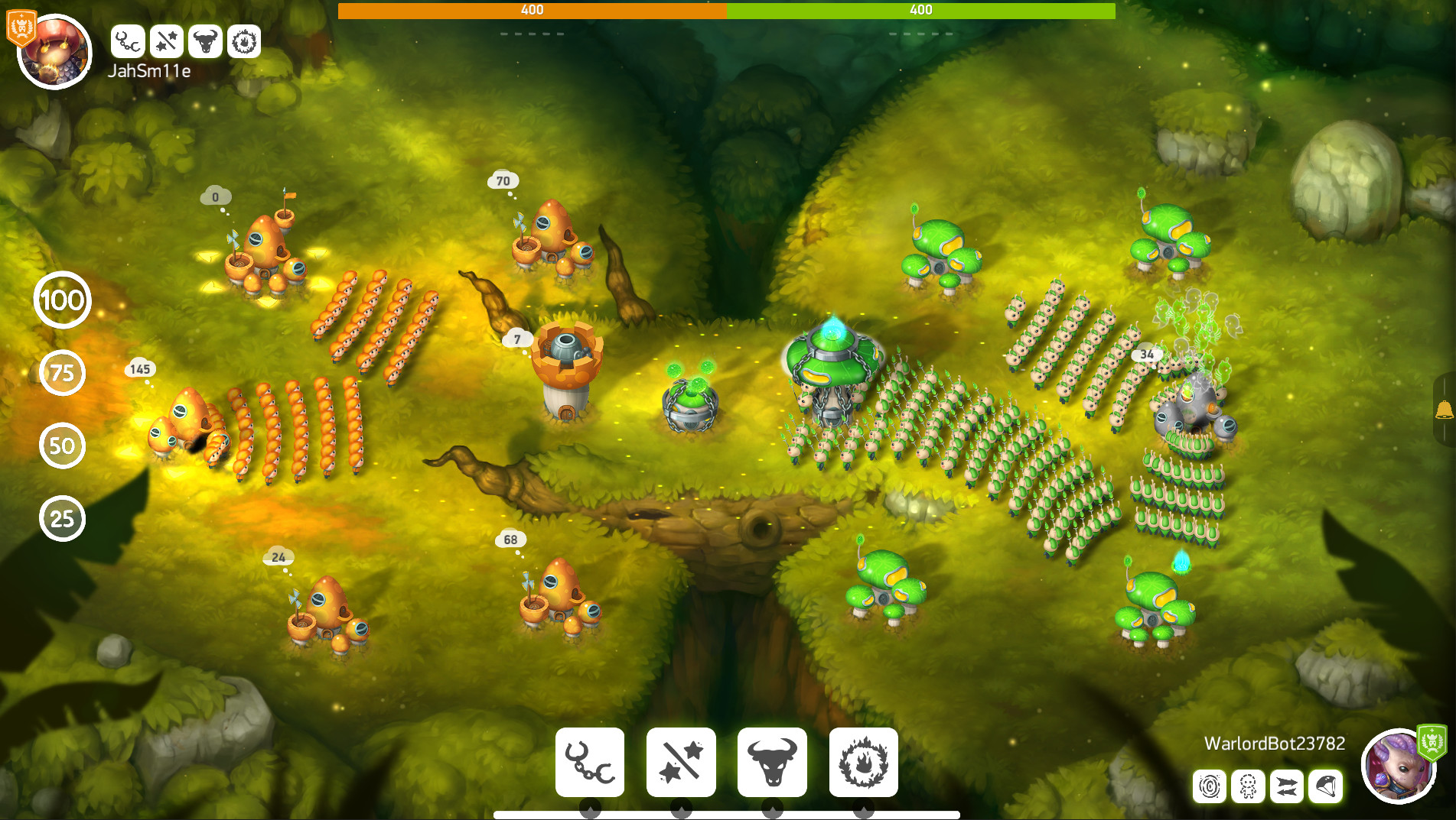 Скриншот: Mushroom Wars 2
