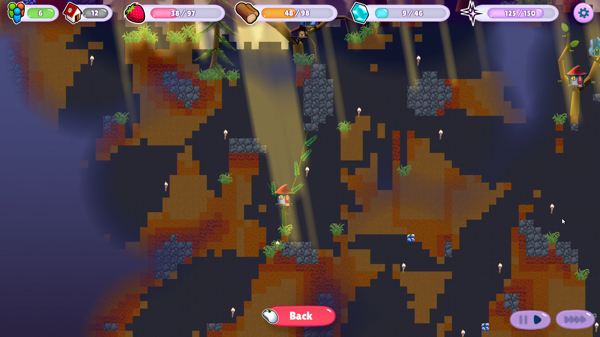 Скриншот: Glittermitten Grove