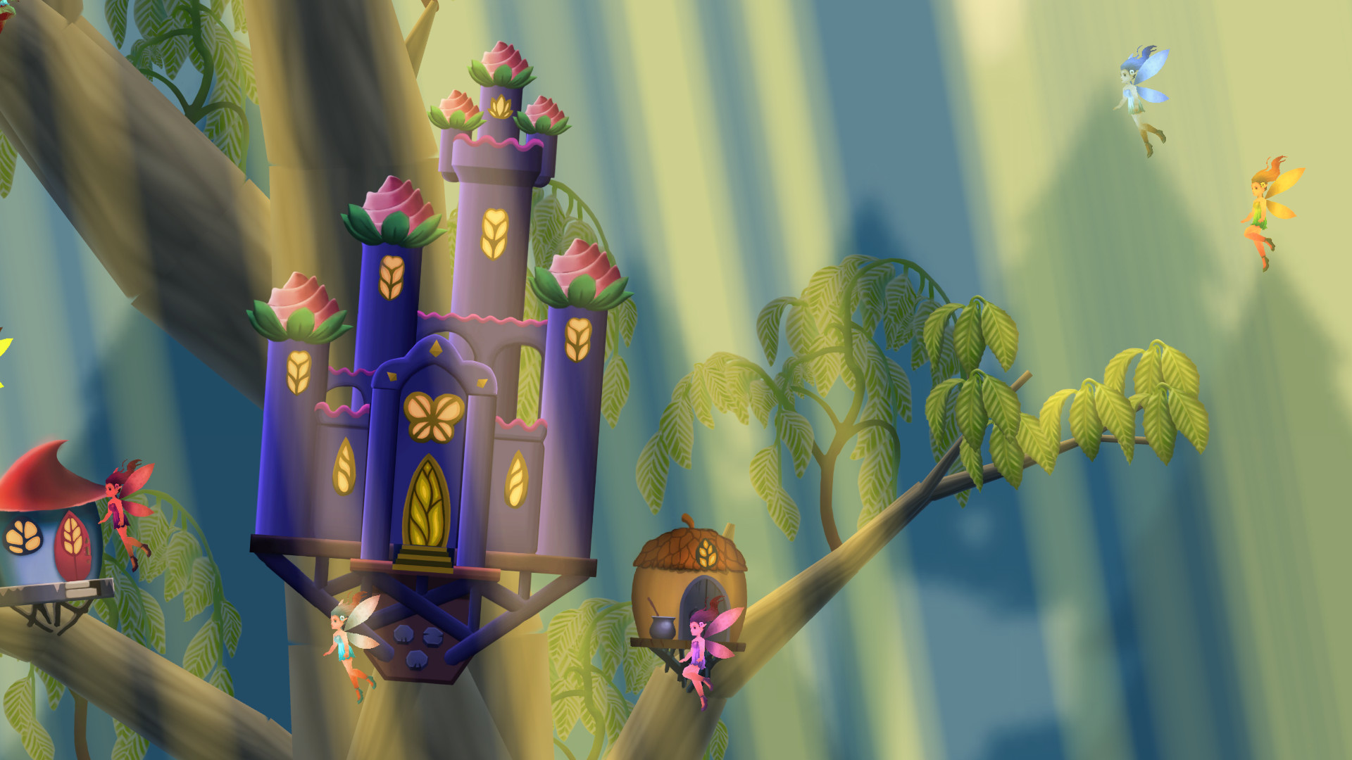 Скриншот: Glittermitten Grove