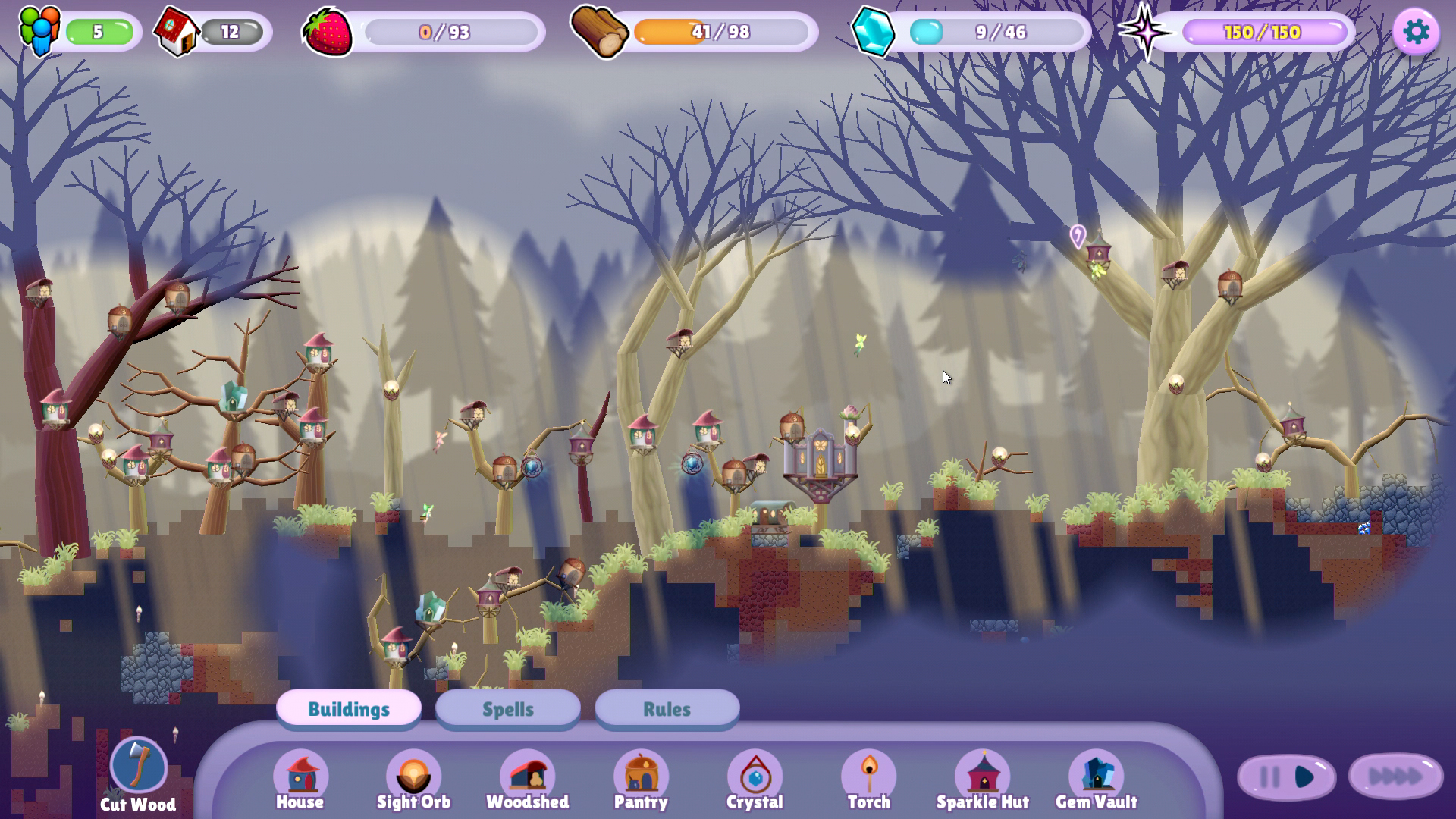 Скриншот: Glittermitten Grove