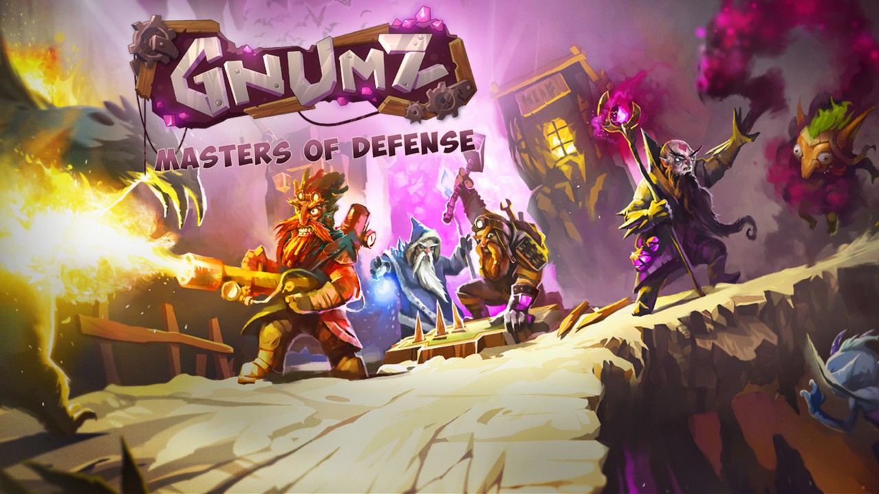 Скриншот: Gnumz: Masters of Defense