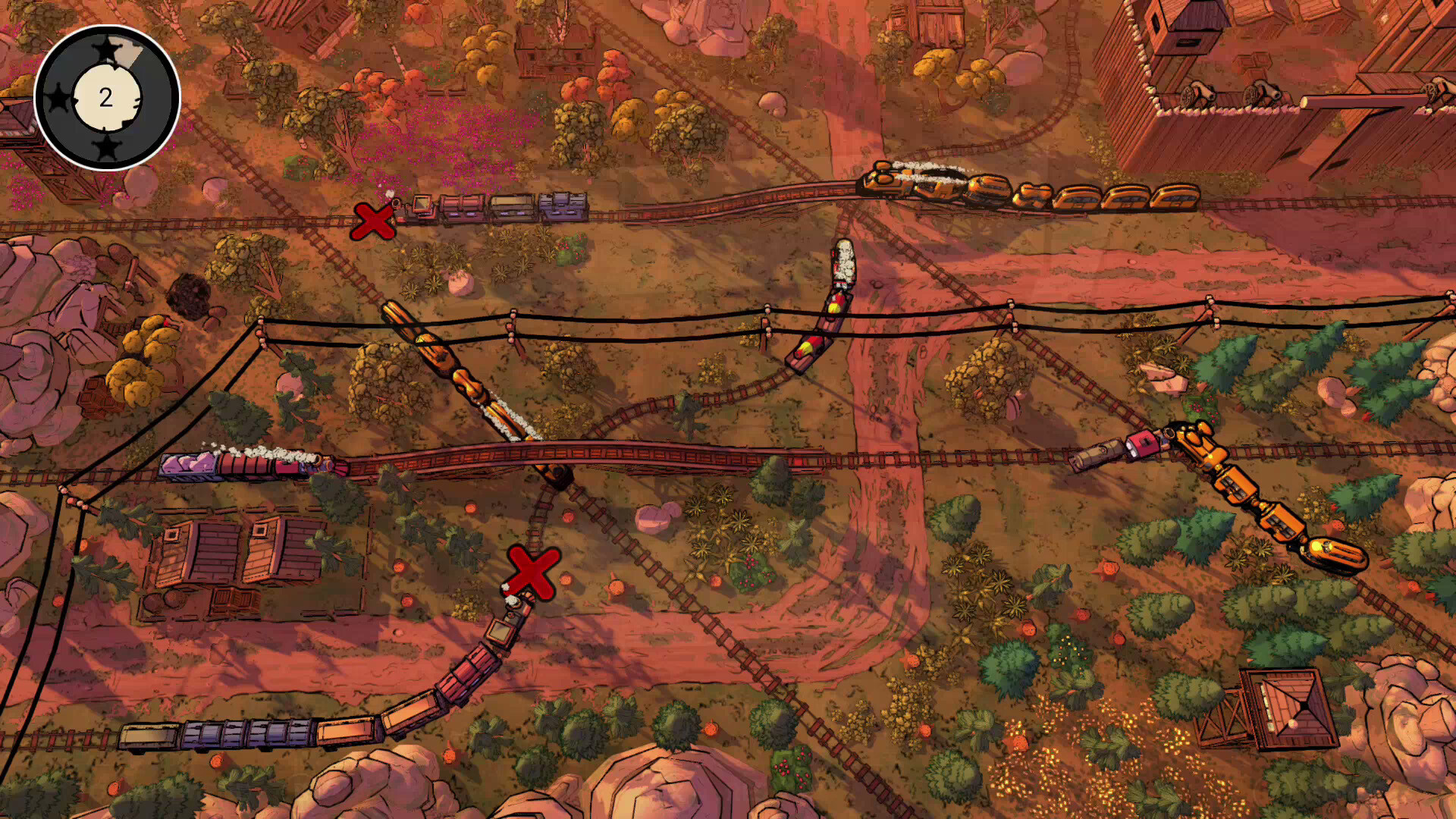 Скриншот: Train Traffic Manager