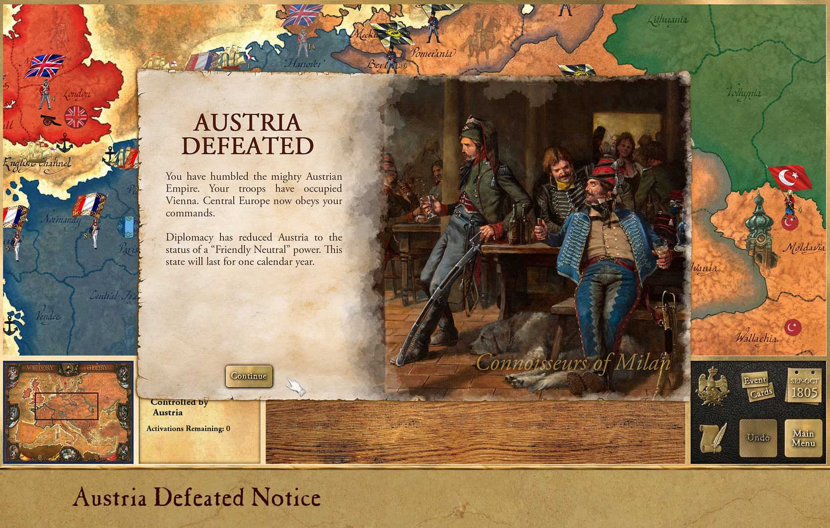 Скриншот: Victory and Glory: Napoleon