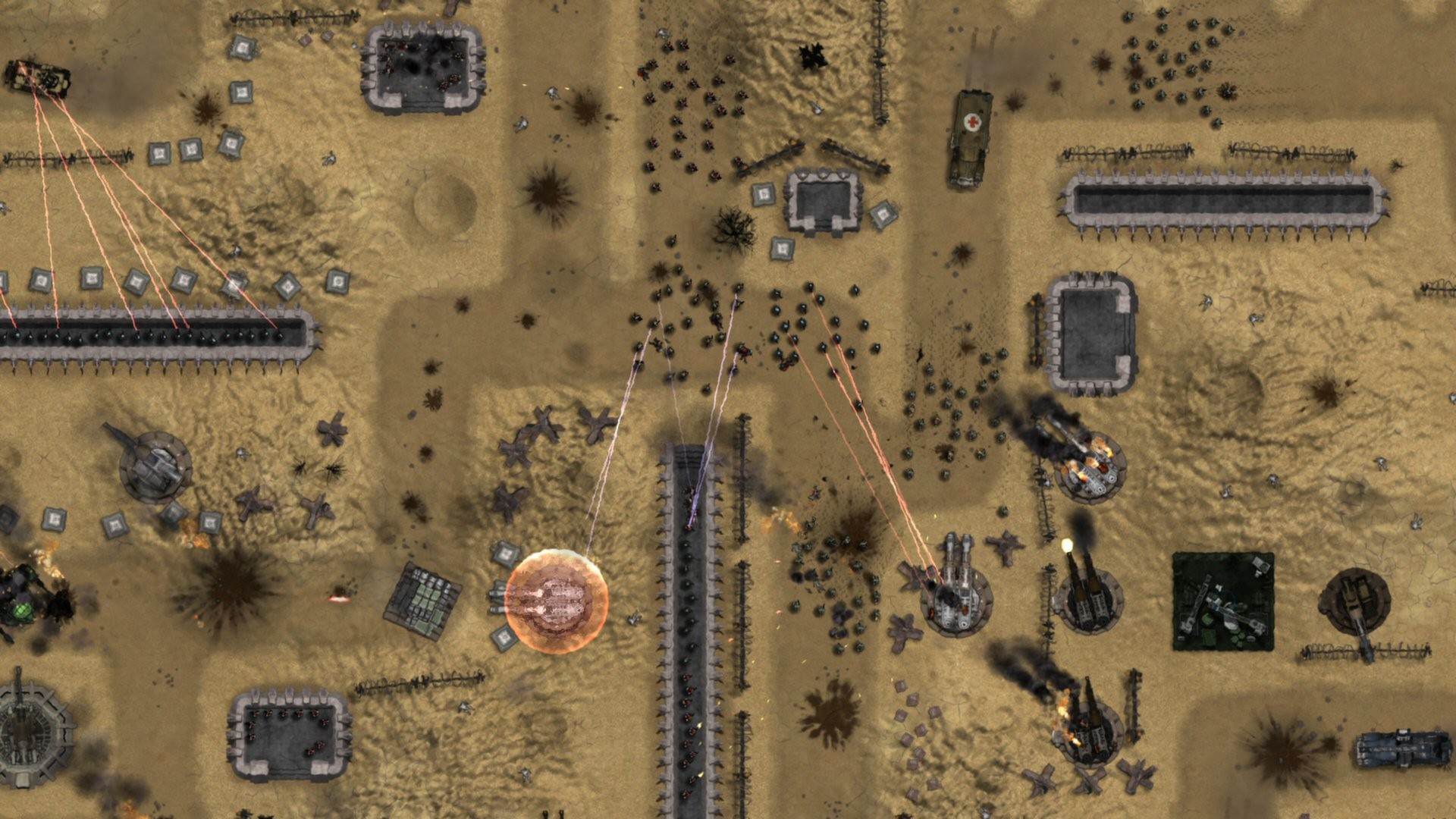 Скриншот: Gratuitous Tank Battles