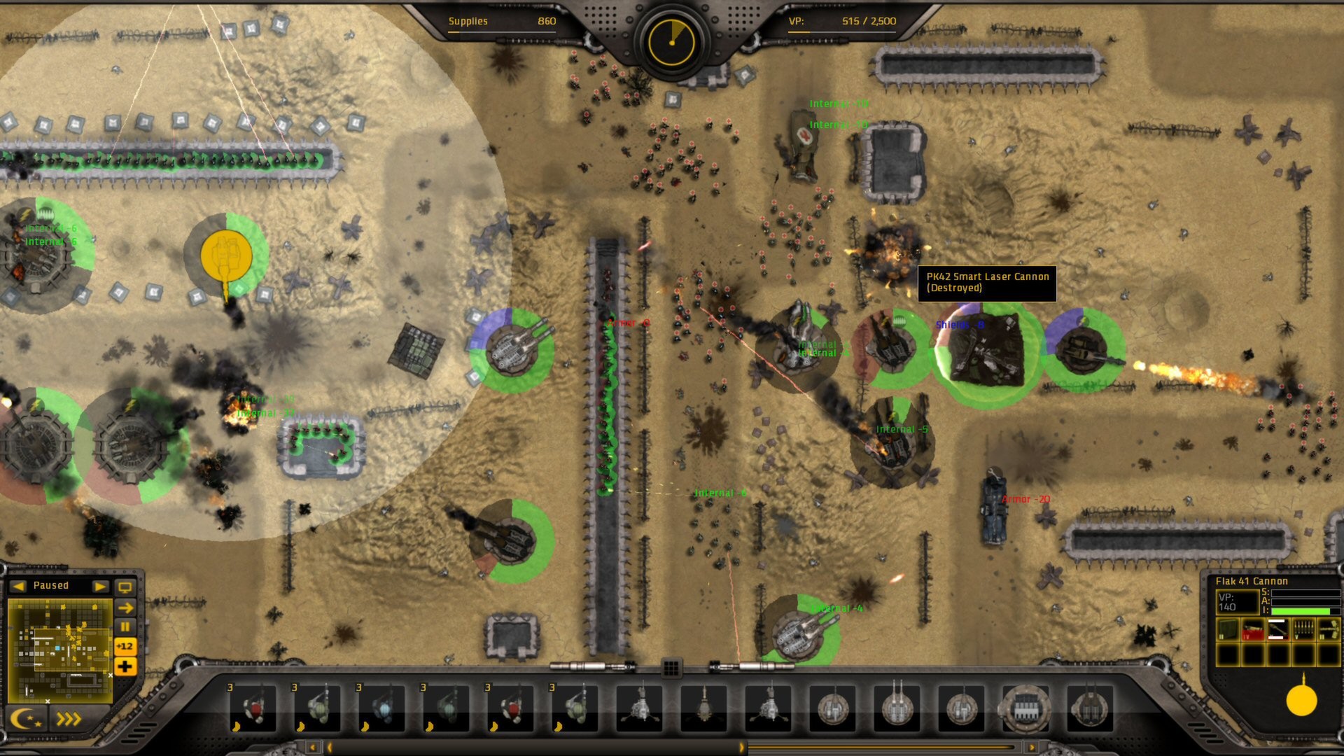 Скриншот: Gratuitous Tank Battles