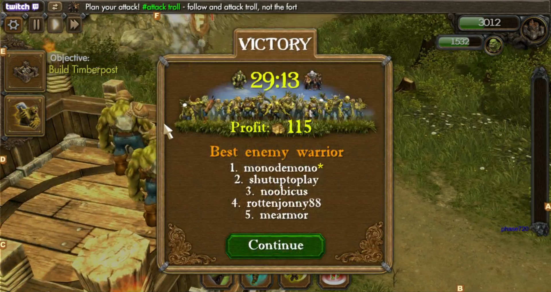 Скриншот: One Troll Army