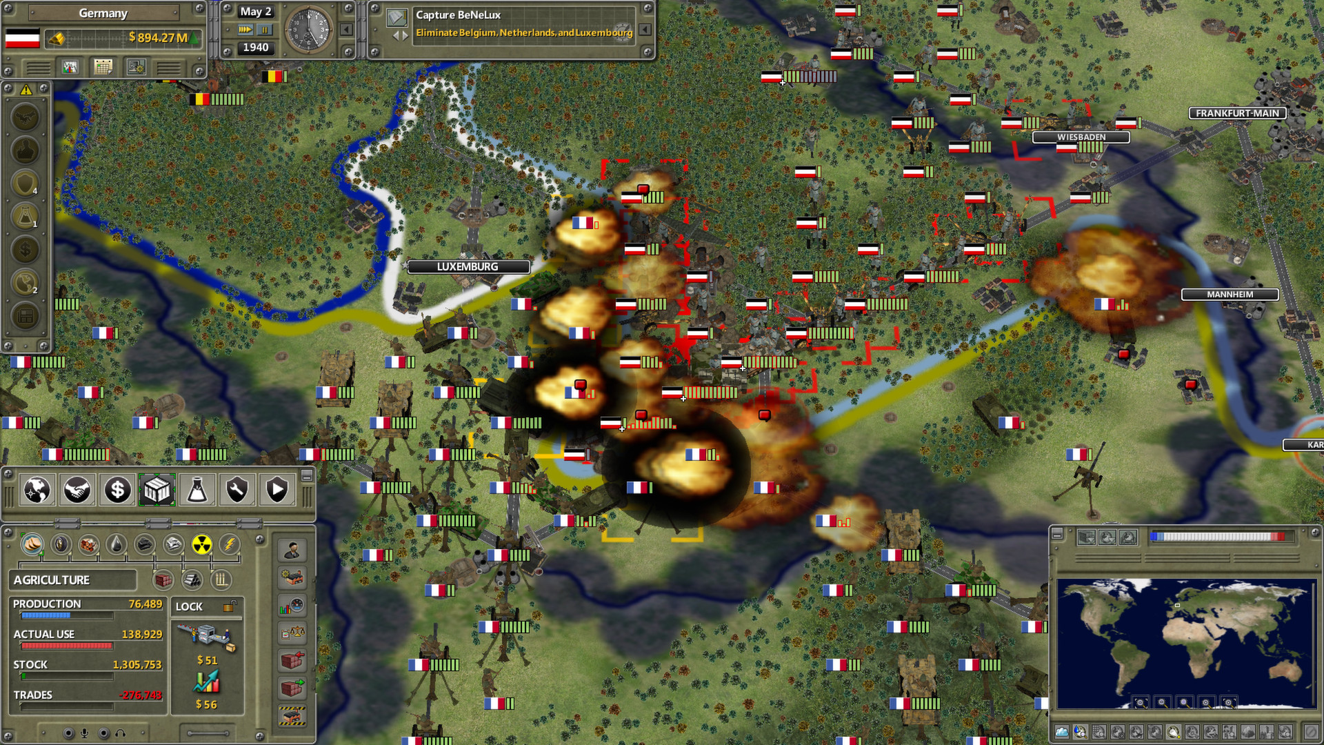 Скриншот: Supreme Ruler 1936