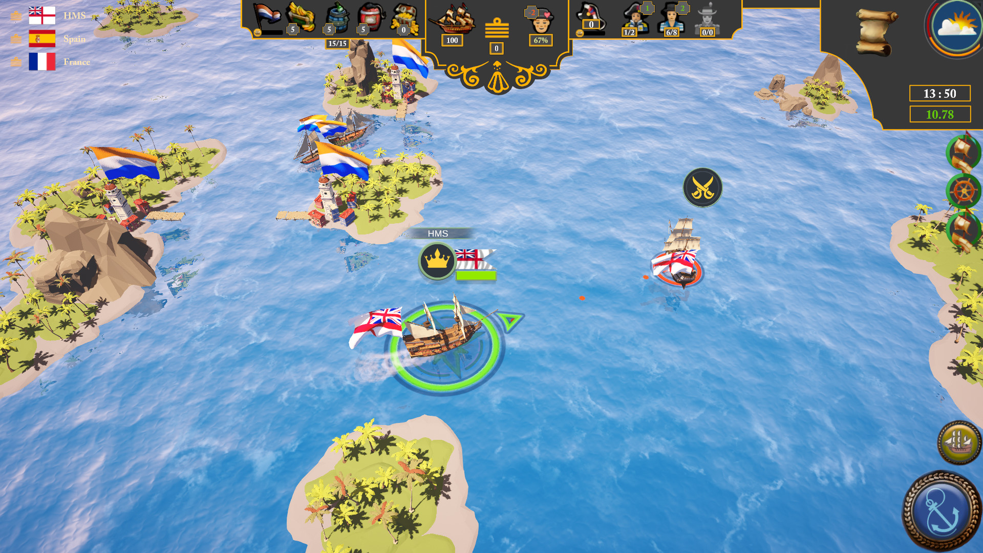 Скриншот: Her Majesty's Ship