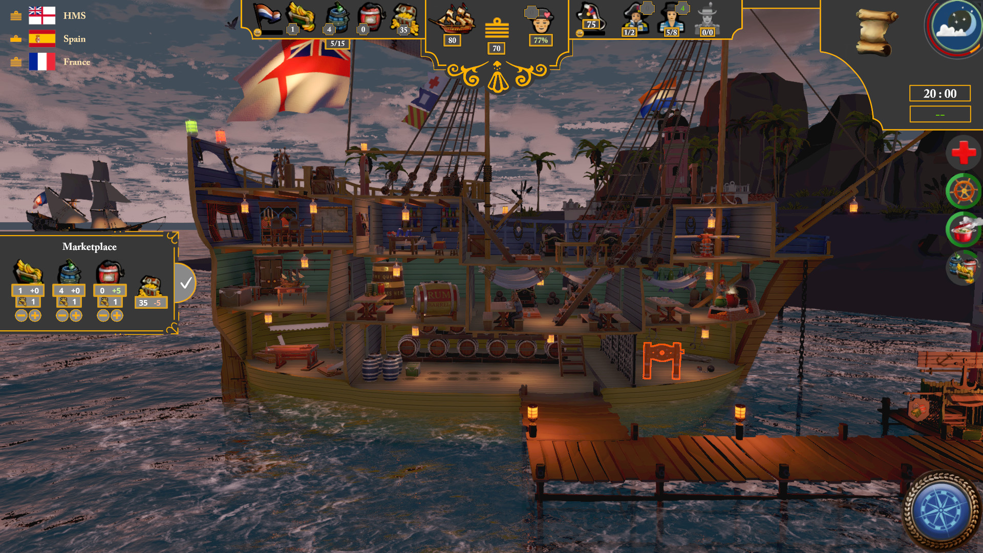 Скриншот: Her Majesty's Ship