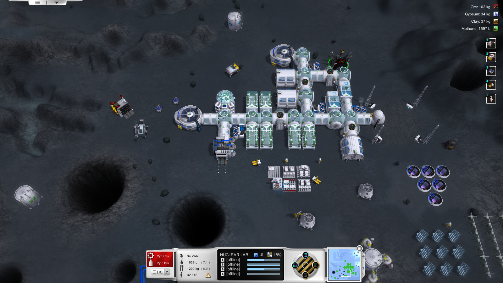 Скриншот: Sol 0: Mars Colonization