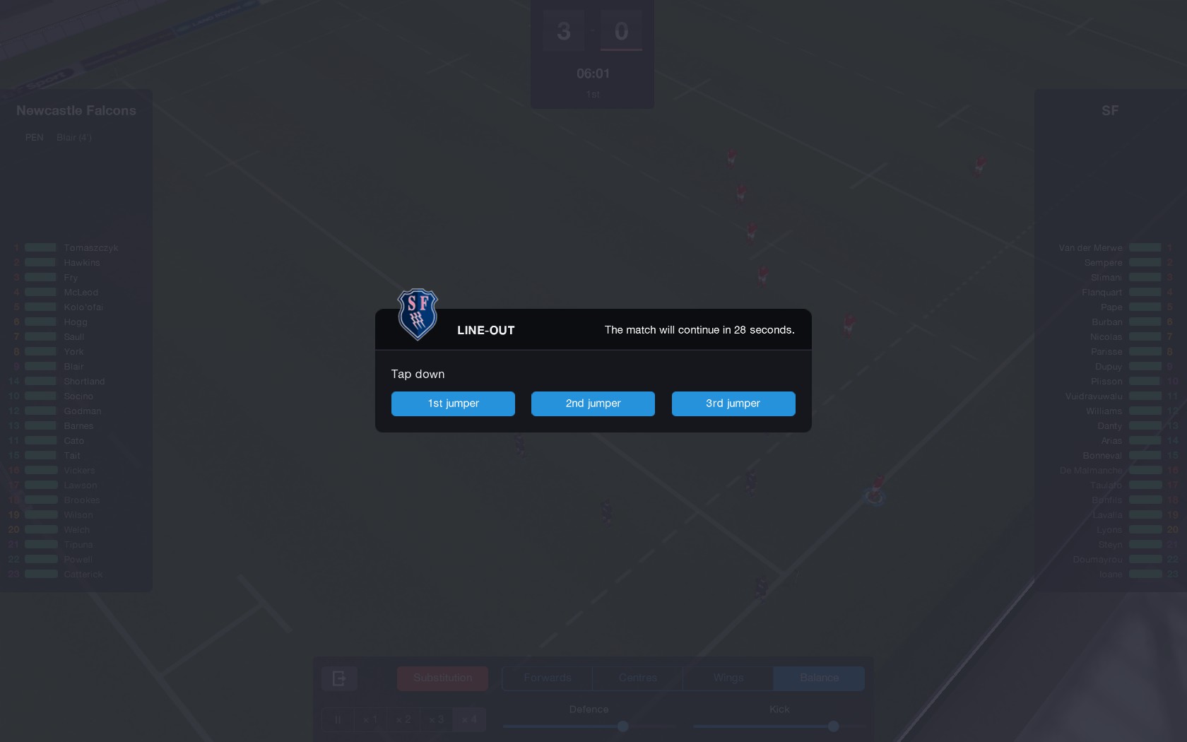 Скриншот: Pro Rugby Manager 2015