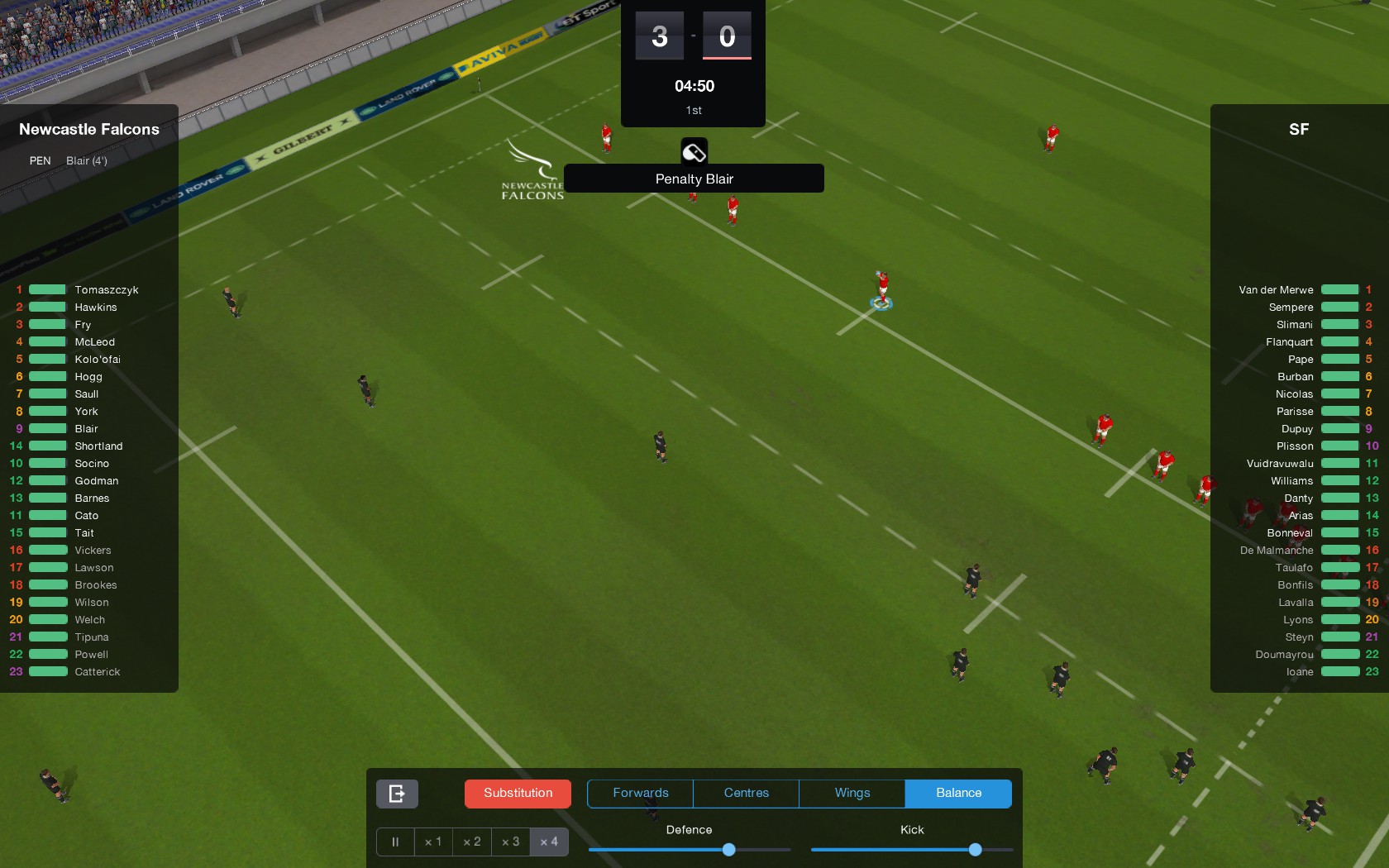 Скриншот: Pro Rugby Manager 2015