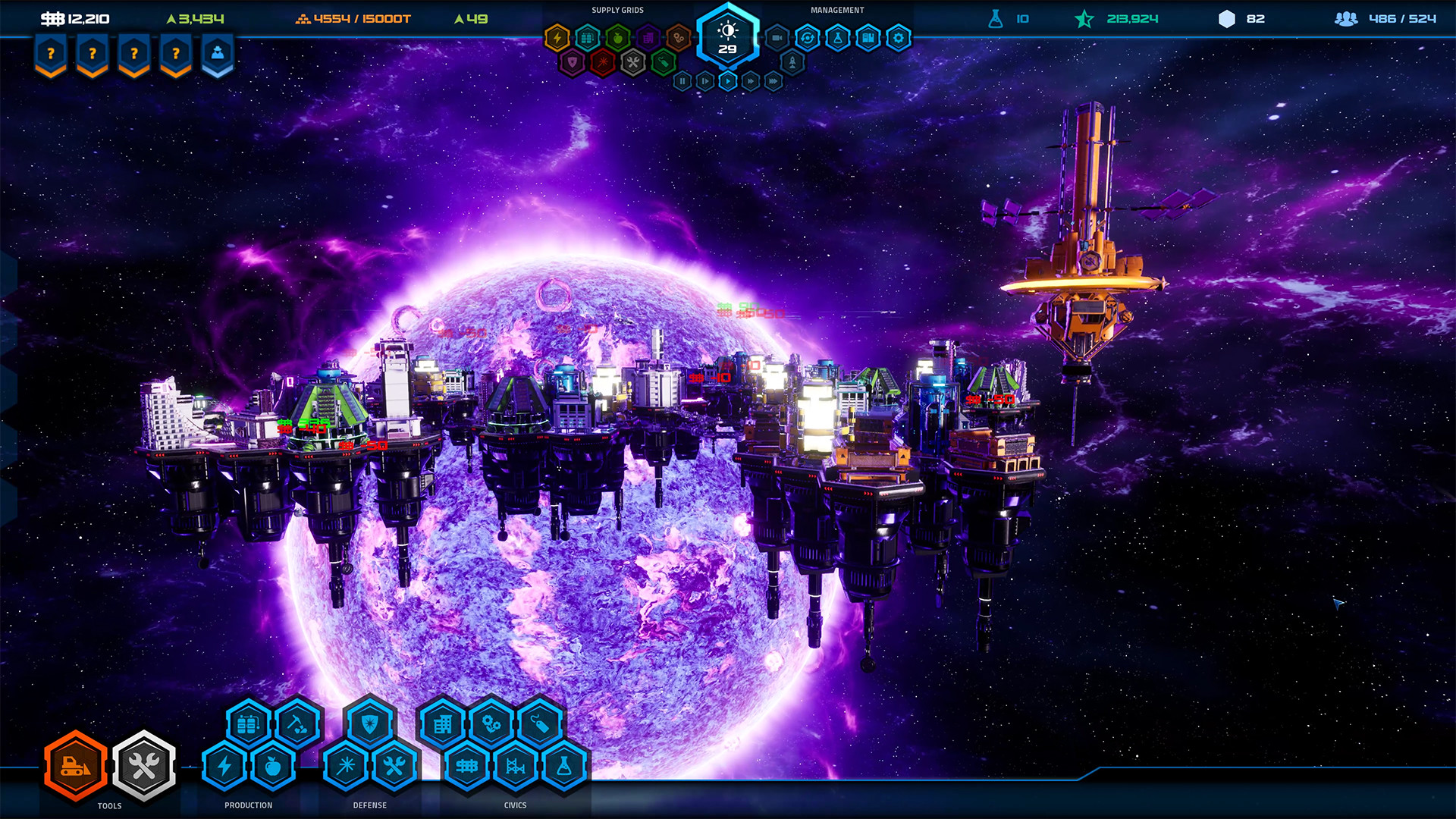 Скриншот: Starport Delta