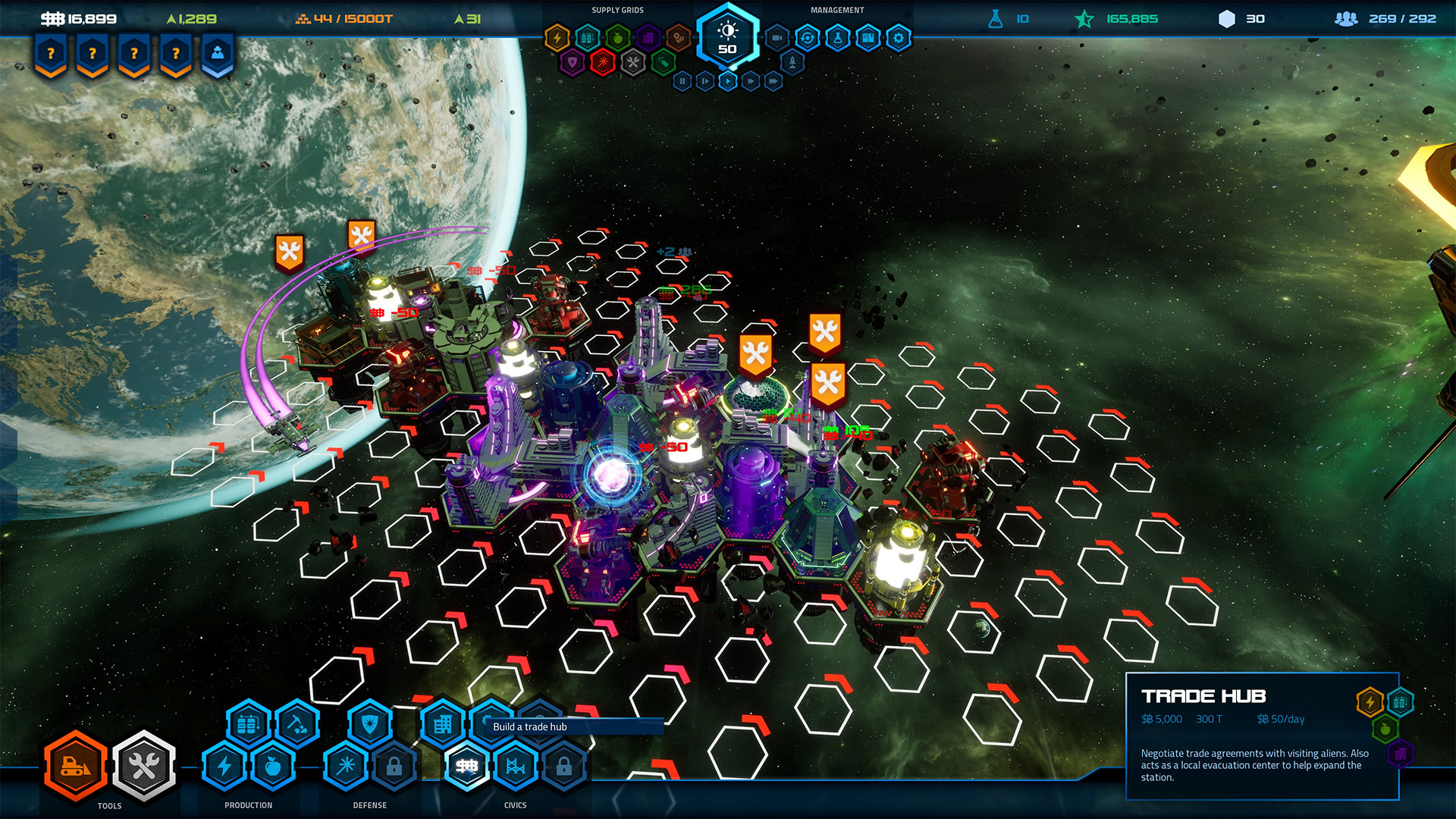Скриншот: Starport Delta