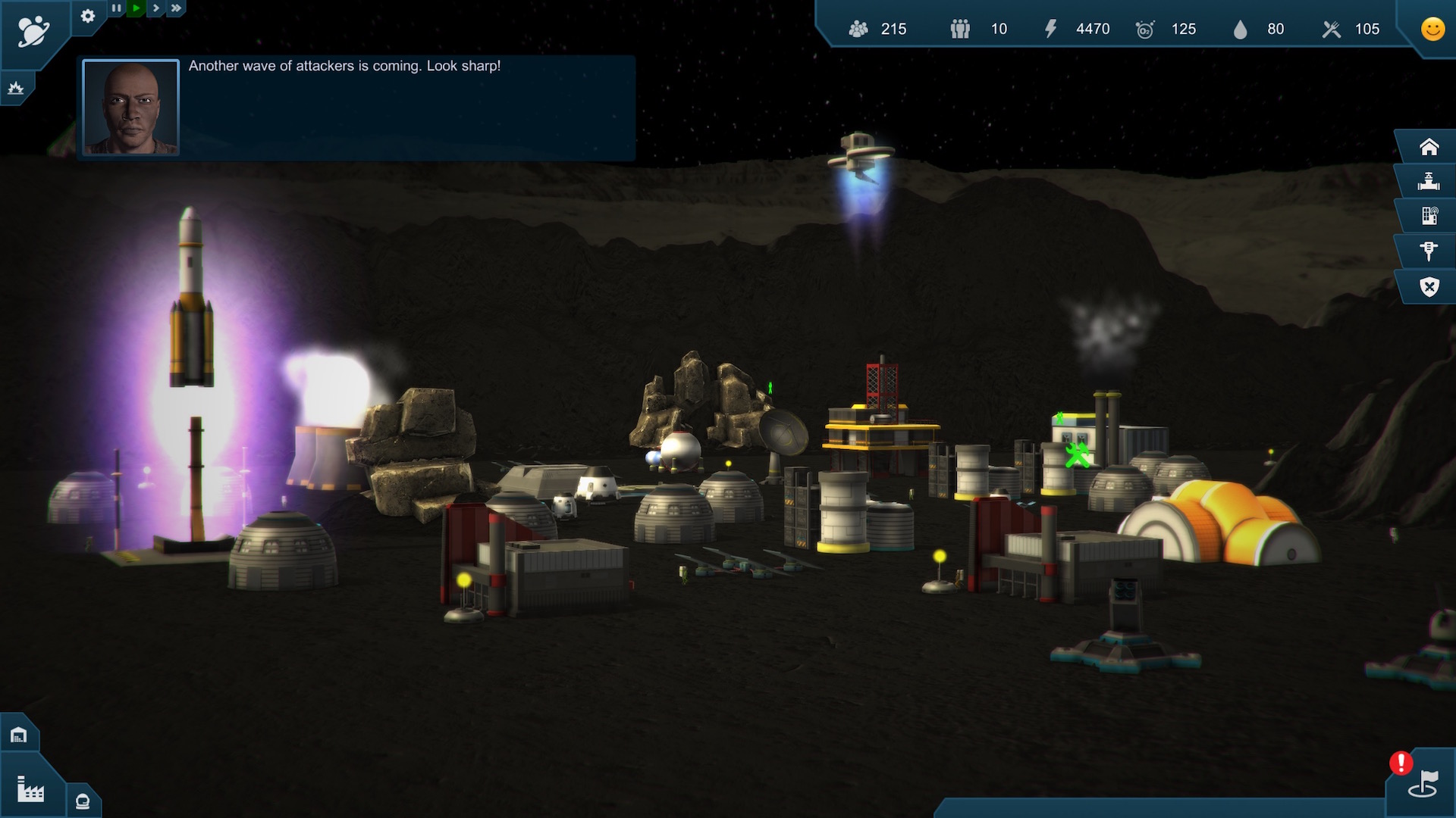 Скриншот: Earth Space Colonies