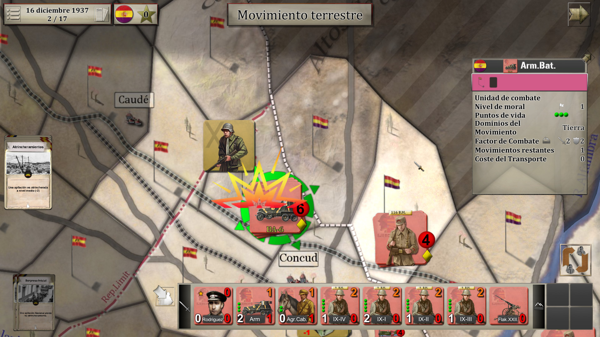 Скриншот: Battles For Spain
